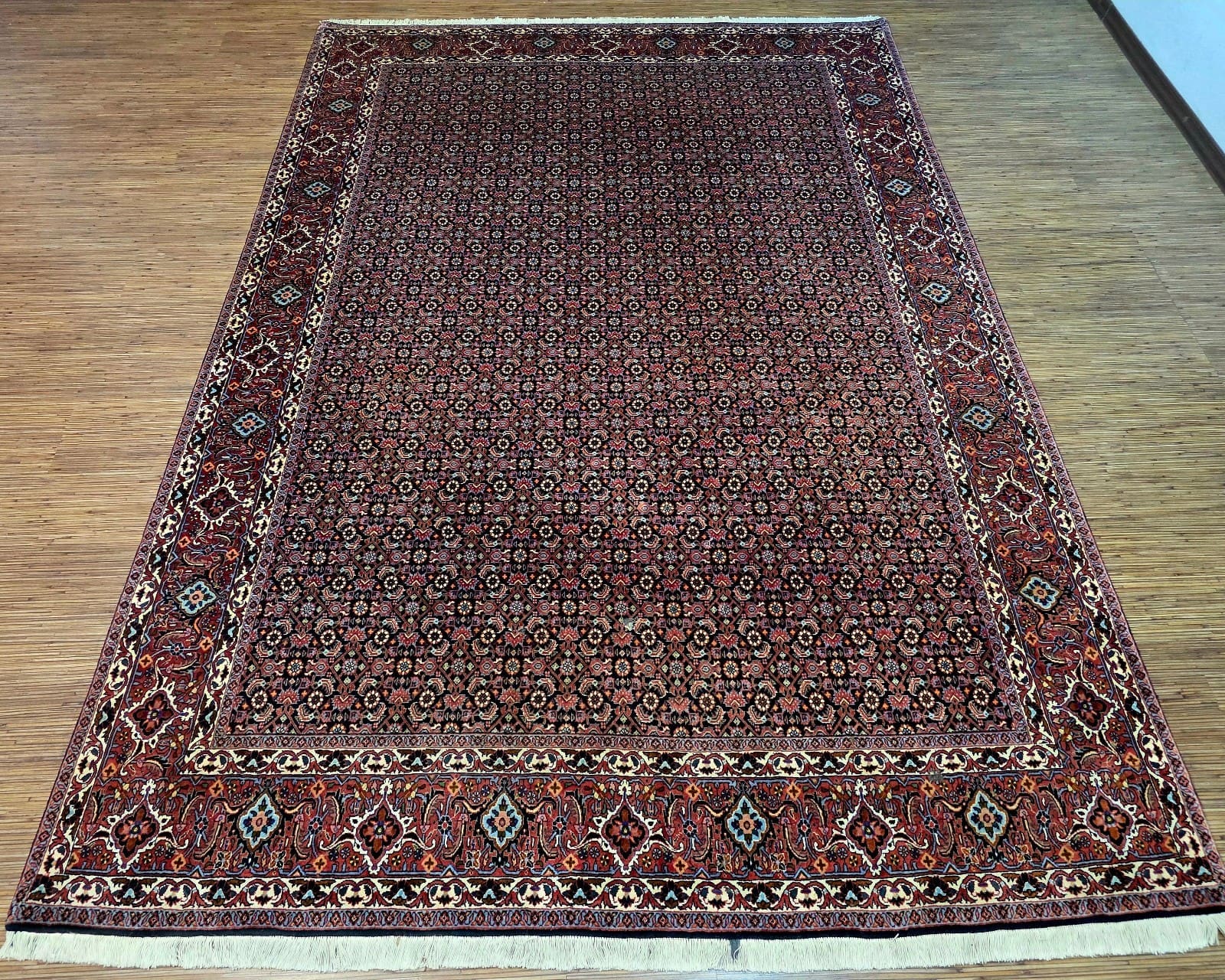Bijar Perserteppich aus Iran, 299 × 202 cm
