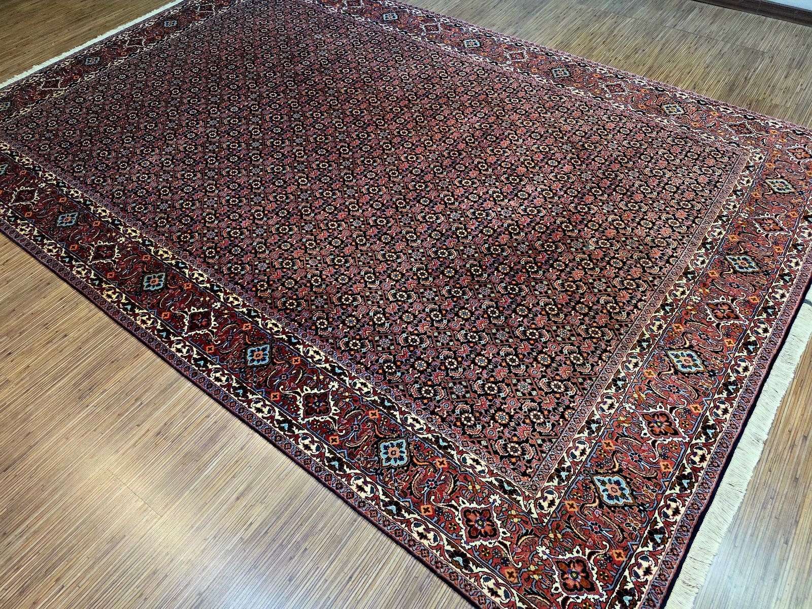 Bijar Perserteppich aus Iran, 299 × 202 cm