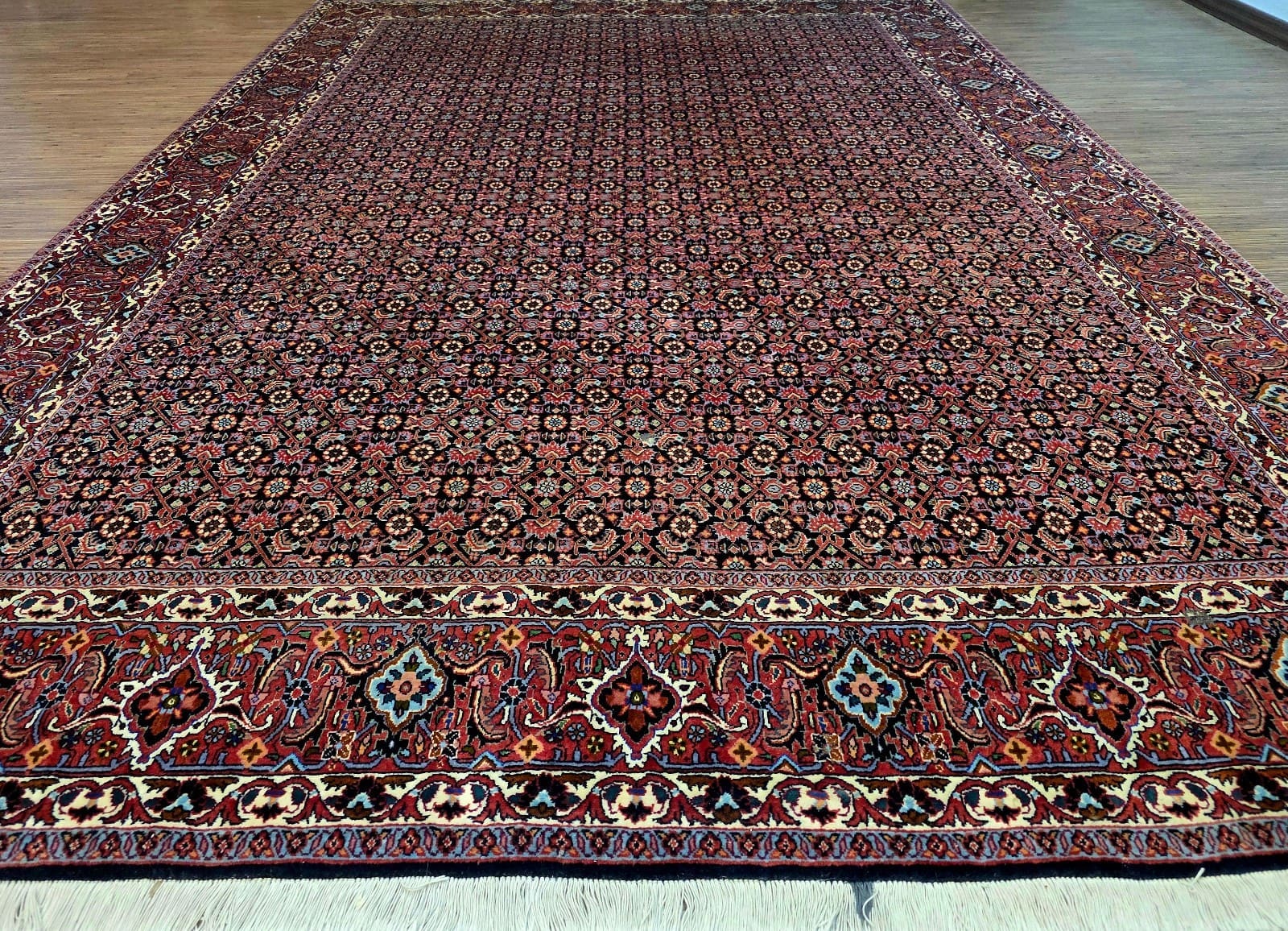 Bijar Perserteppich aus Iran, 299 × 202 cm