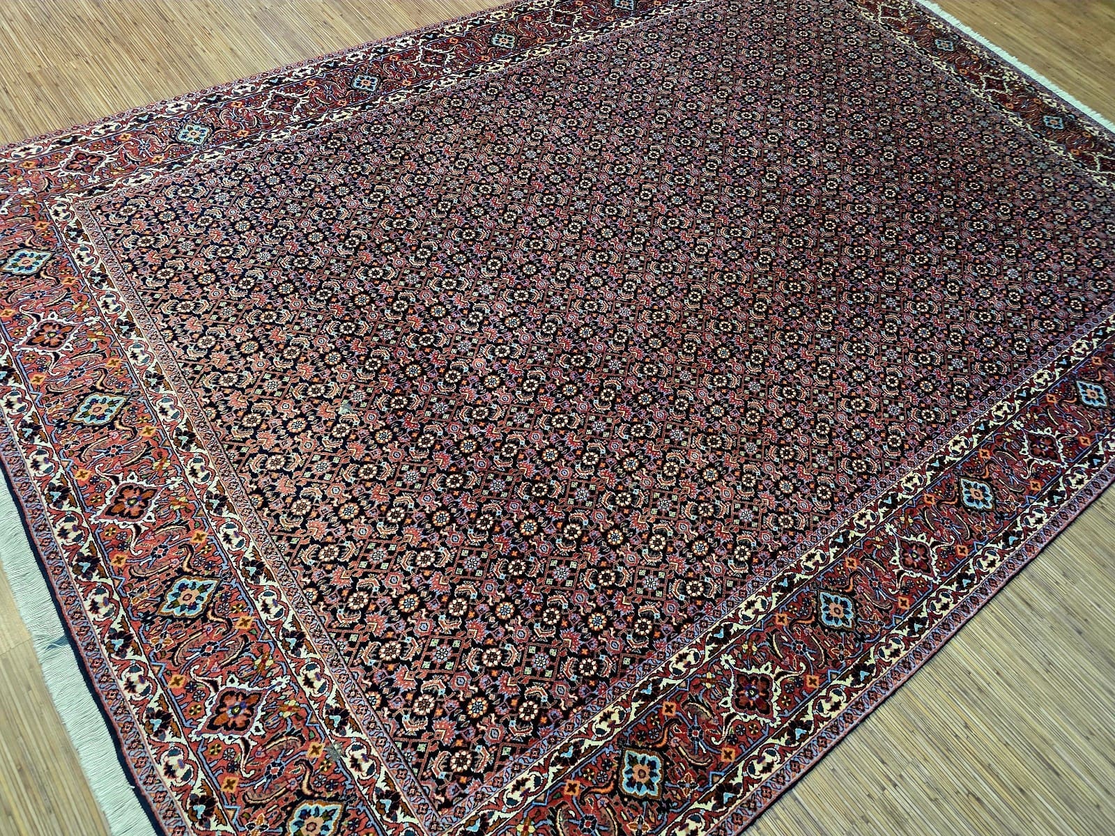 Bijar Perserteppich aus Iran, 299 × 202 cm
