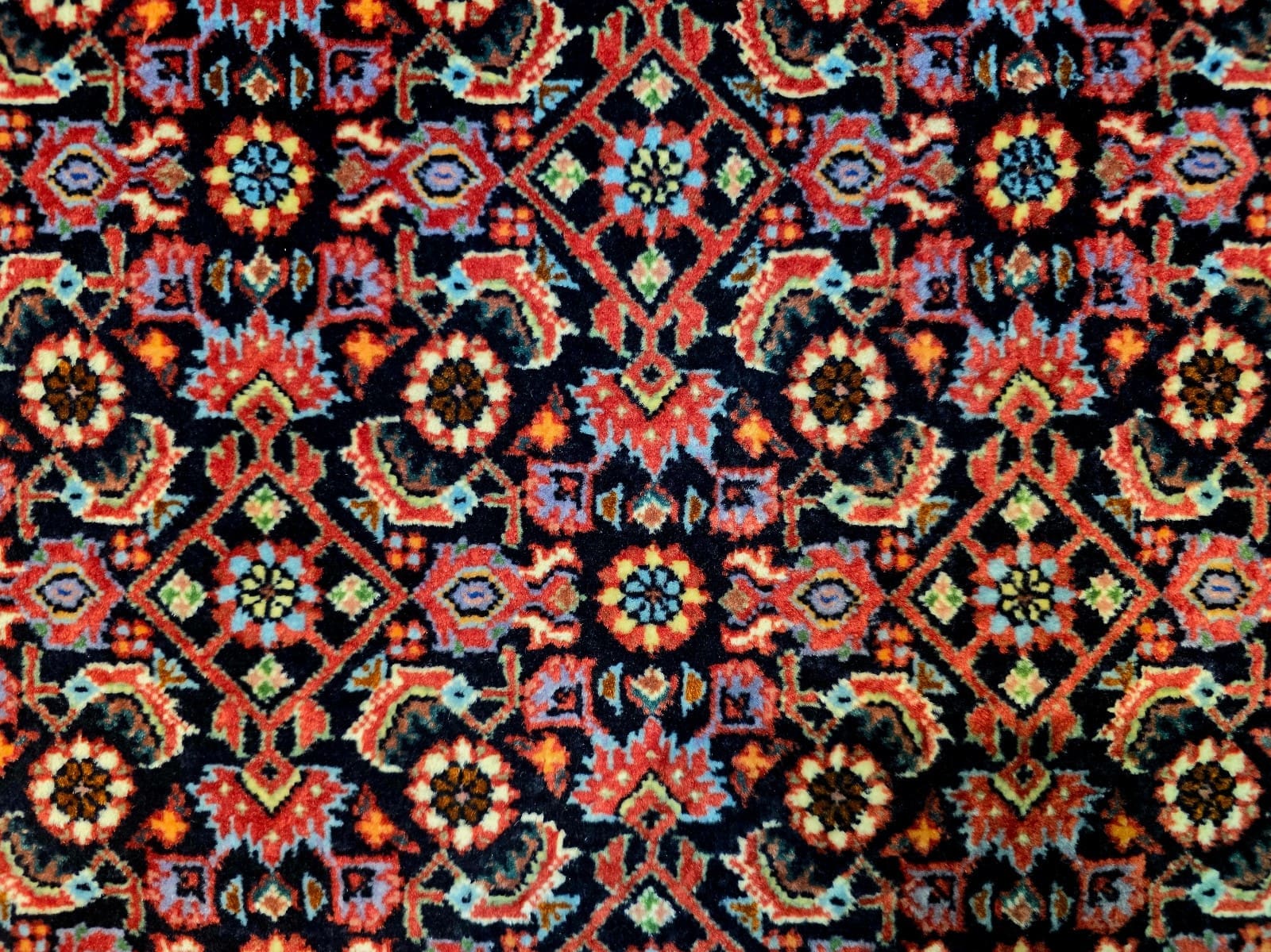 Bijar Perserteppich aus Iran, 299 × 202 cm