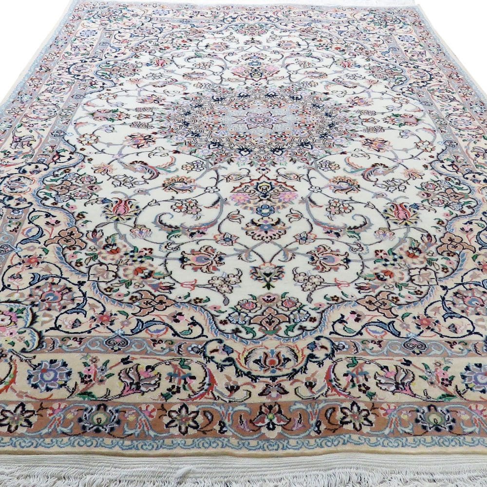 Handgeknüpfter Nain Perserteppich, 165 × 250 cm, Wolle