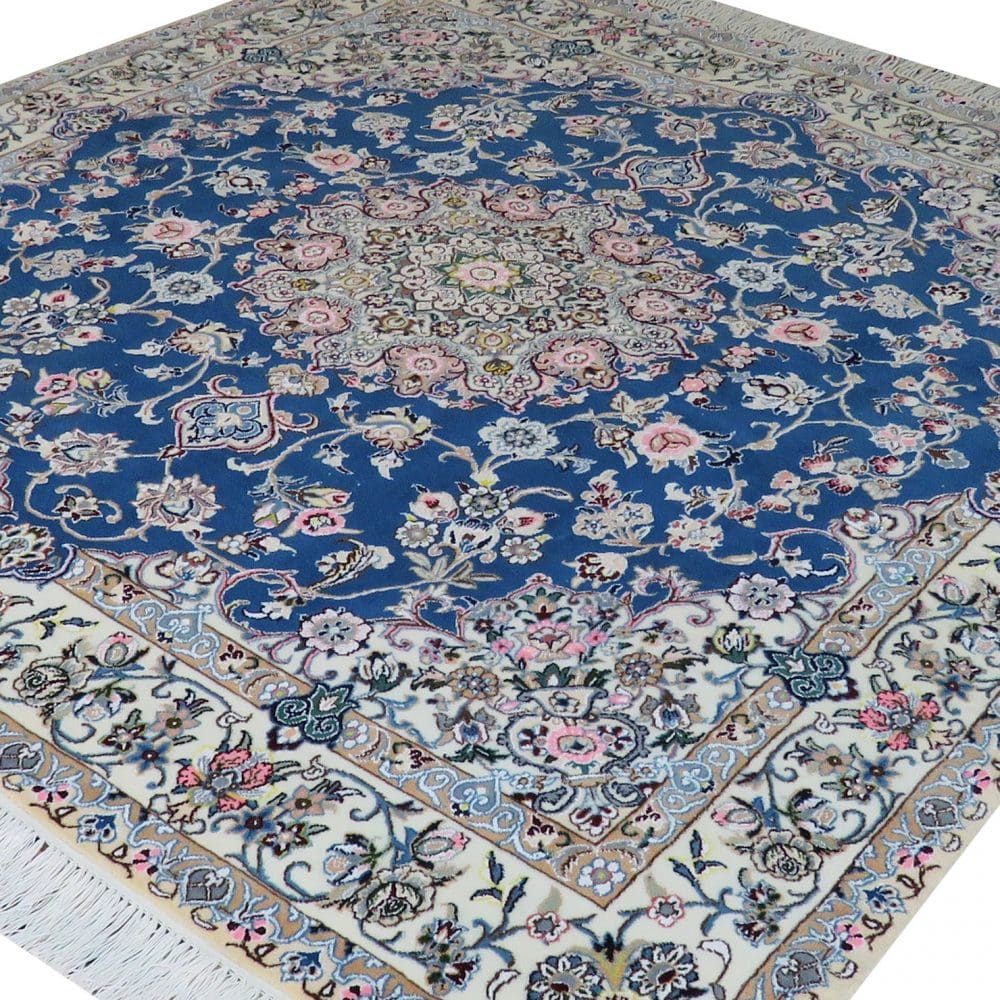 Handgeknüpfter Nain Perserteppich, 200 × 200 cm, Wolle