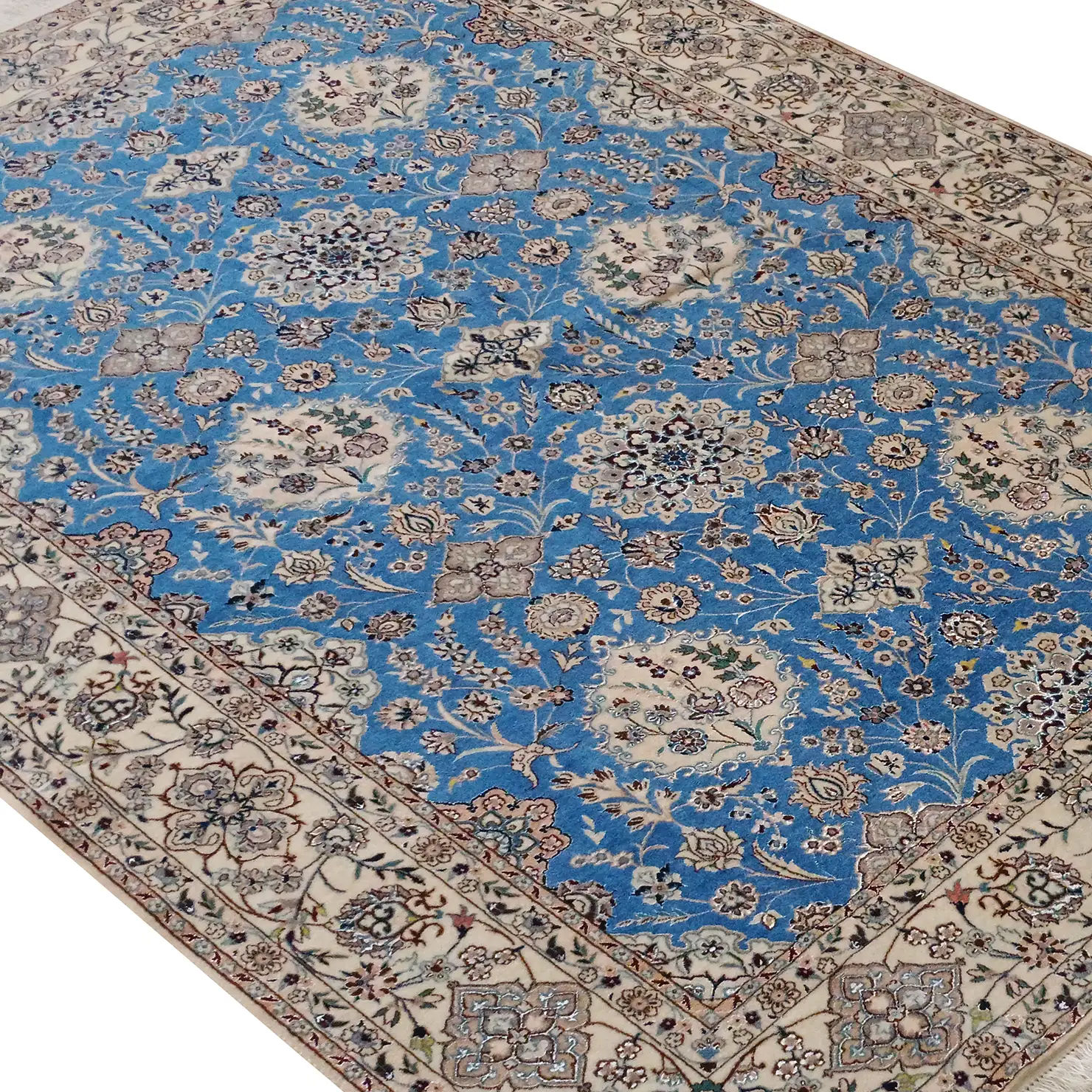 Handgeknüpfter Nain Perserteppich 170 × 245 cm