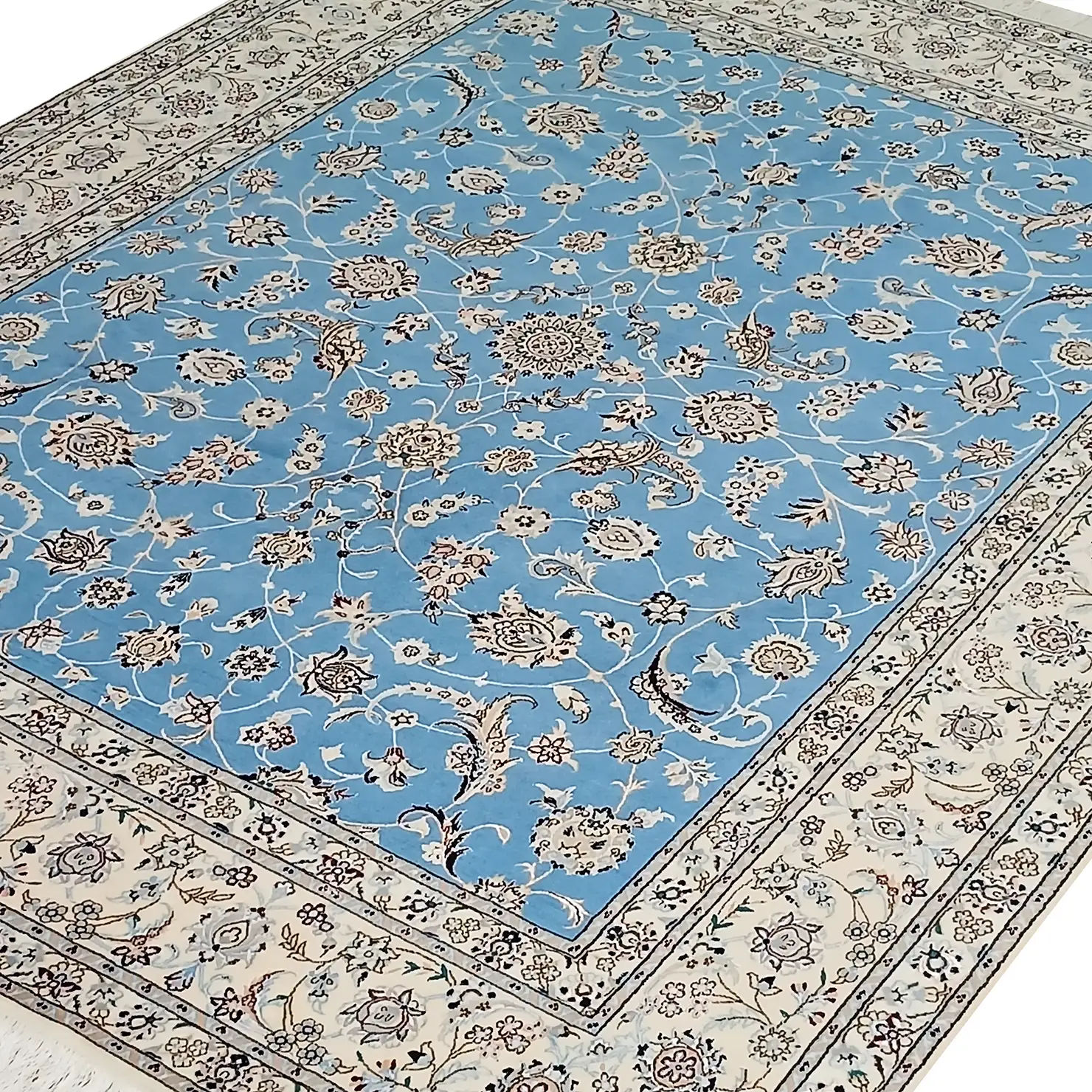 Handgeknüpfter Nain Perserteppich, 200 × 260 cm, Wolle