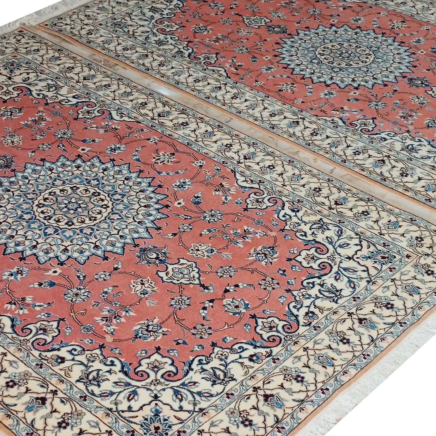 Nain Perserteppich 138 × 210 cm aus Wolle, handgeknüpft