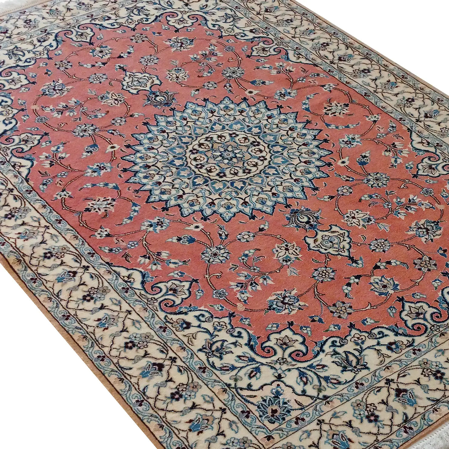 Nain Perserteppich 138 × 210 cm aus Wolle, handgeknüpft
