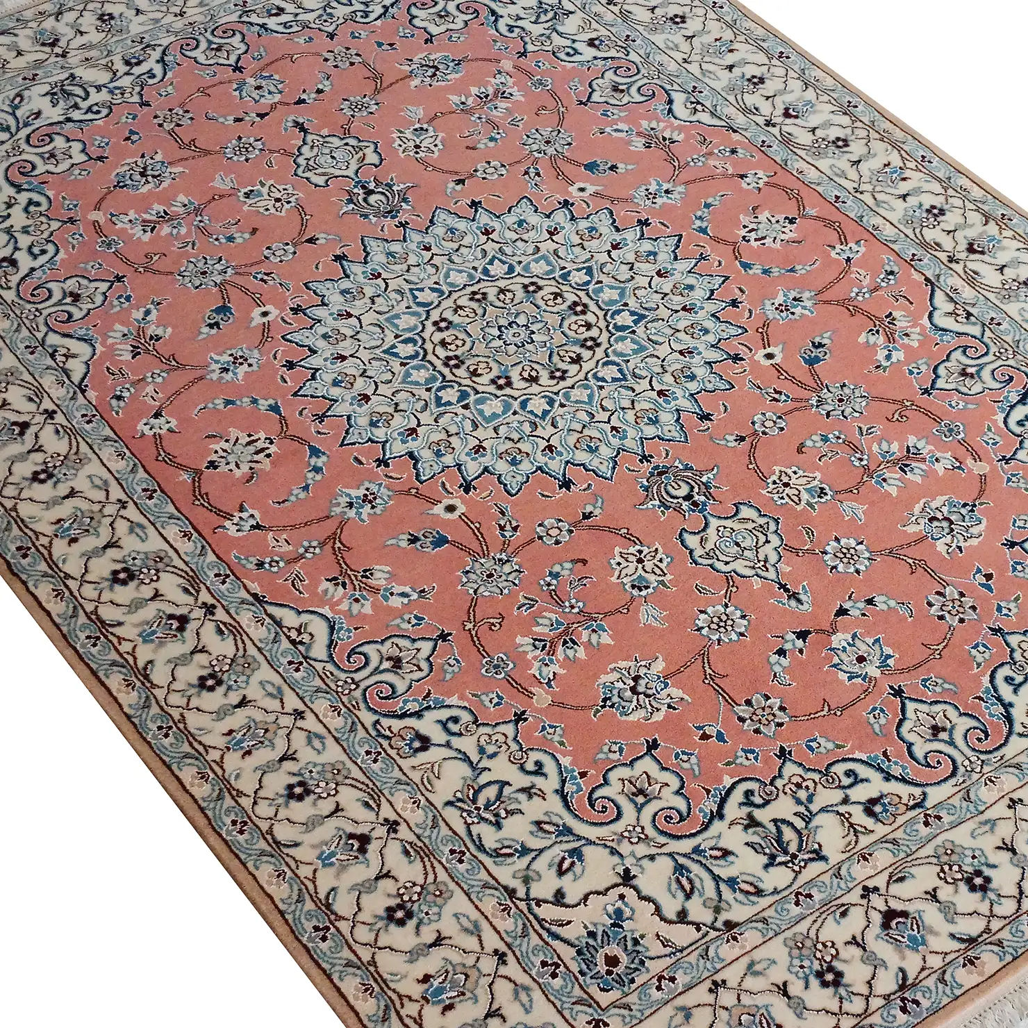 Nain Perserteppich 138 × 210 cm aus Wolle, handgeknüpft