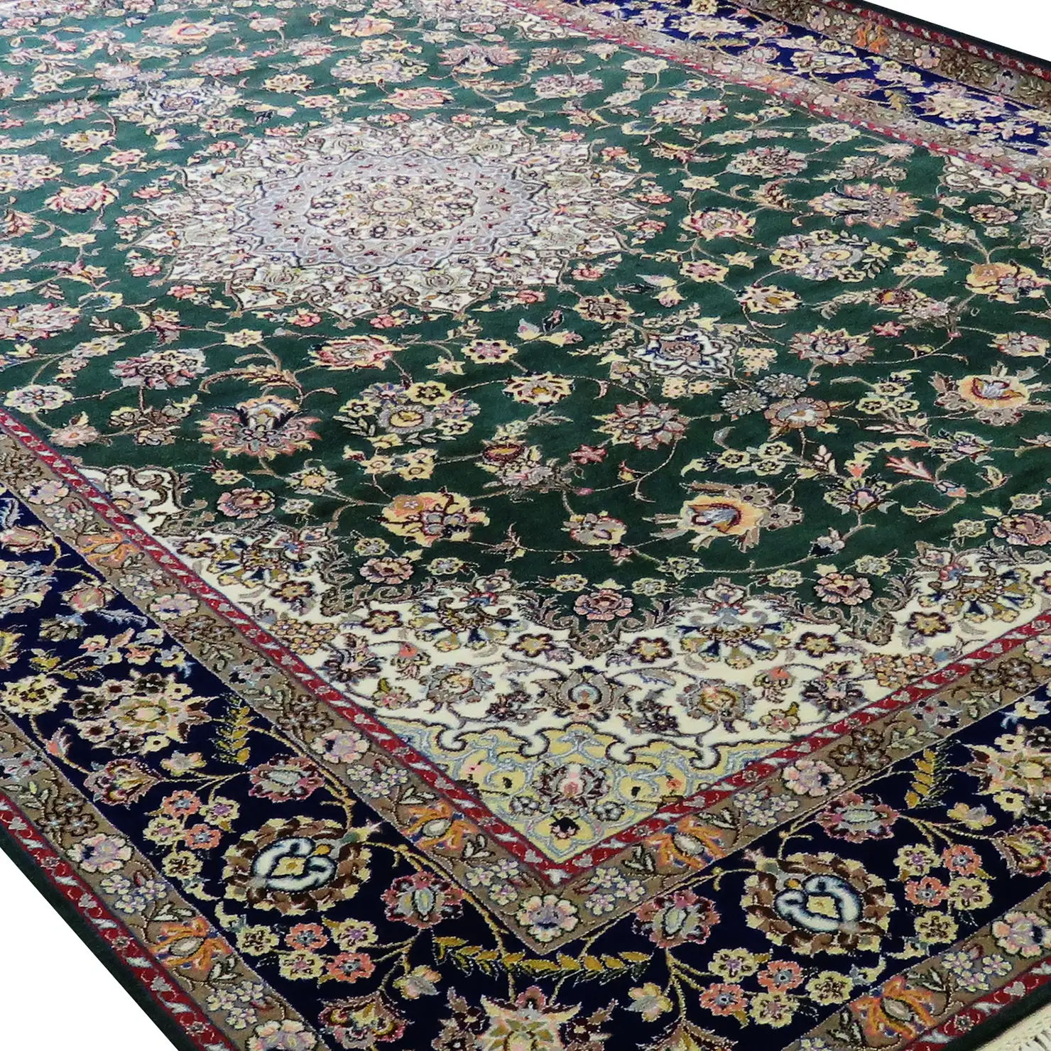 Handgeknüpfter Nain Perserteppich 210 × 320 cm
