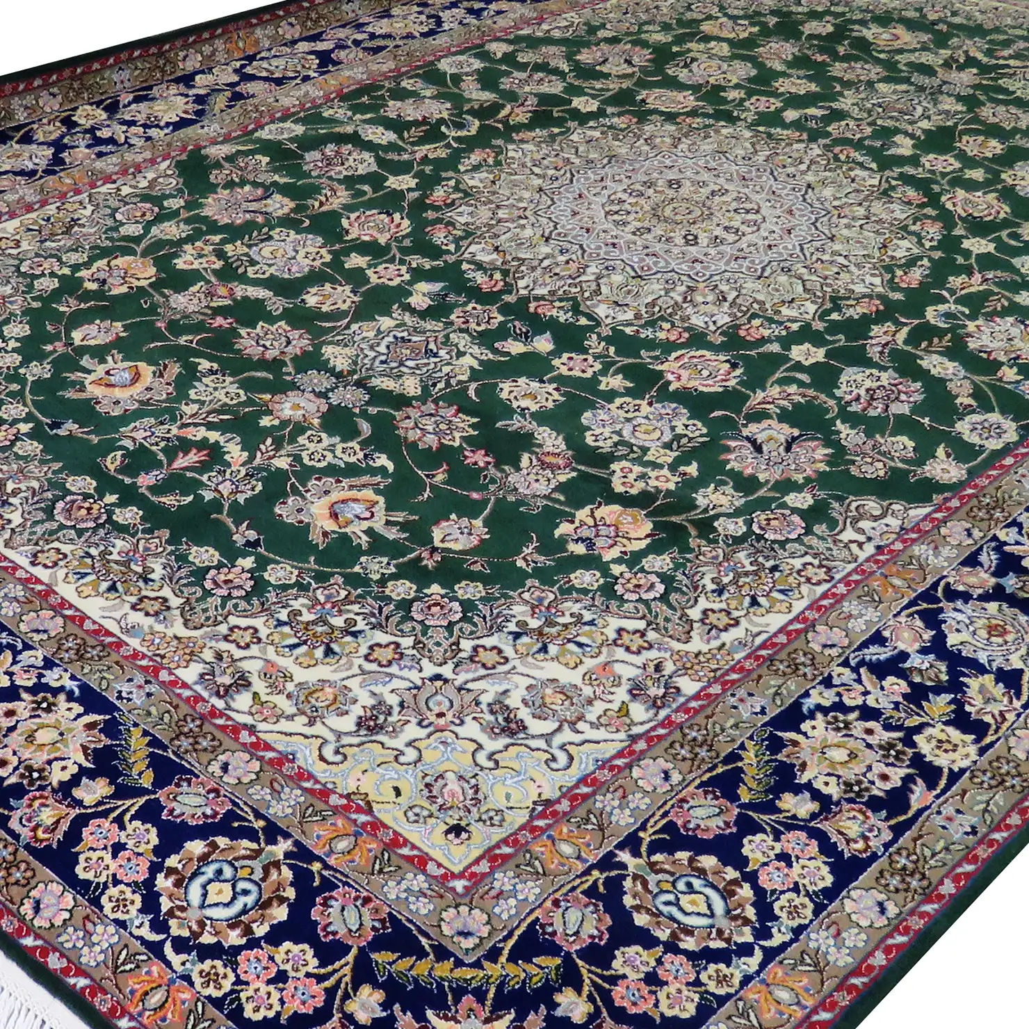 Handgeknüpfter Nain Perserteppich 210 × 320 cm