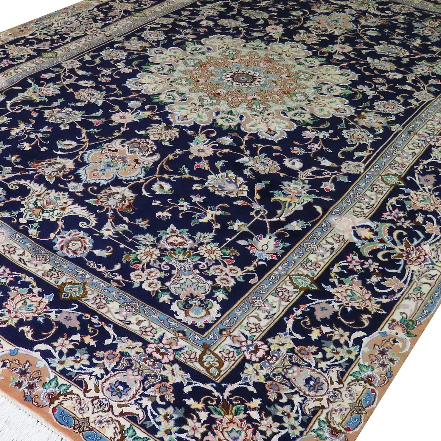 Handgeknüpfter Nain Perserteppich 200 × 305 cm