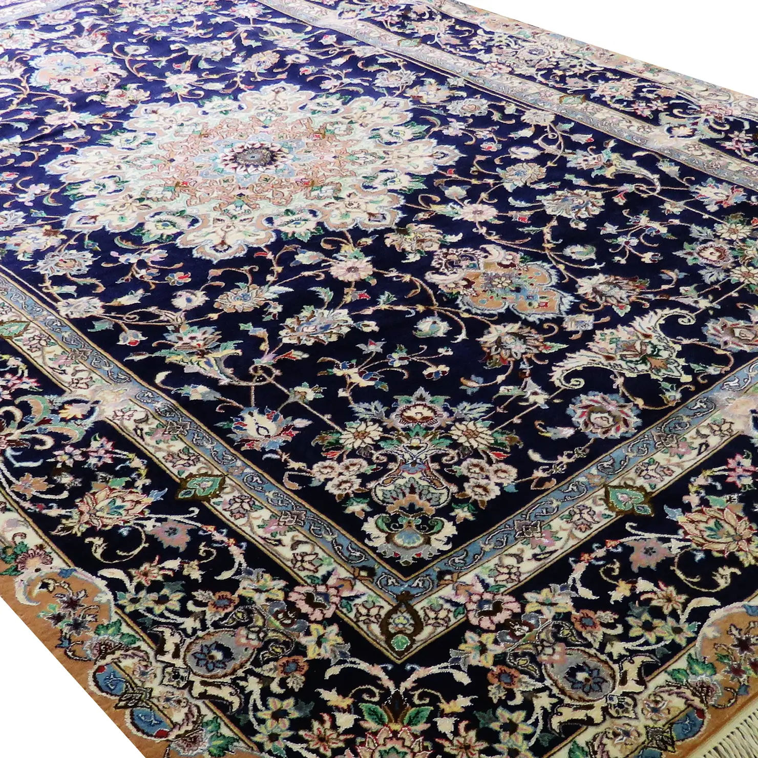 Handgeknüpfter Nain Perserteppich 200 × 305 cm