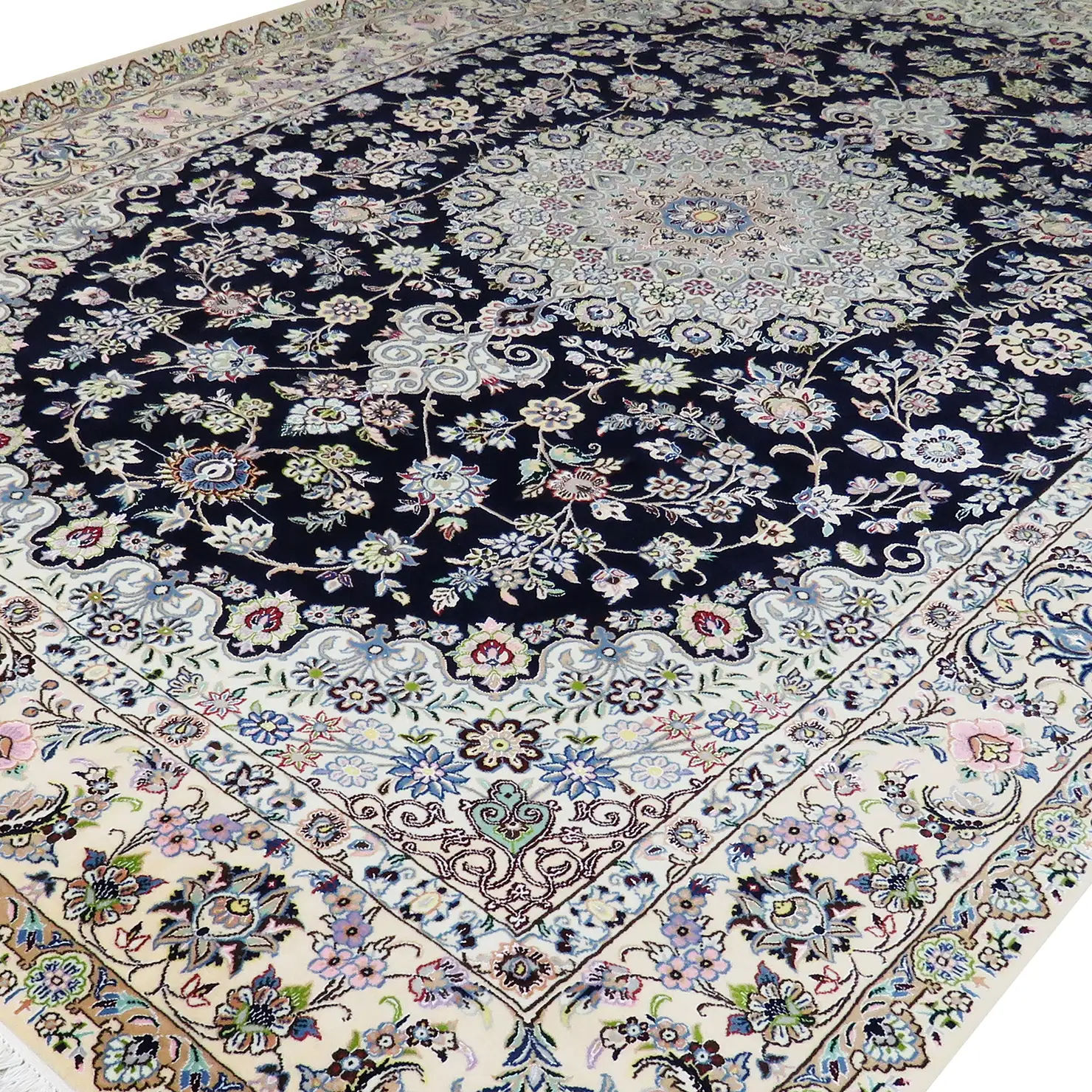 Handgeknüpfter Nain Perserteppich 205 × 315 cm