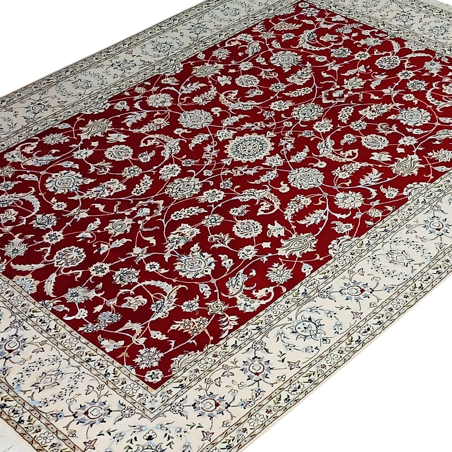 Handgeknüpfter Nain Perserteppich 286 × 207 cm