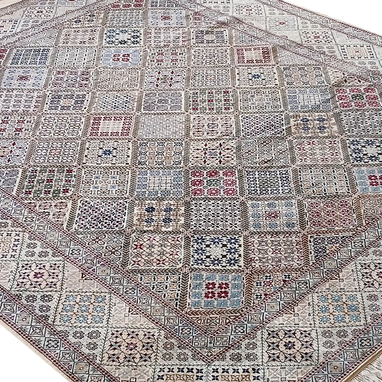 Handgeknüpfter Nain Perserteppich, 250 × 300 cm, Wolle