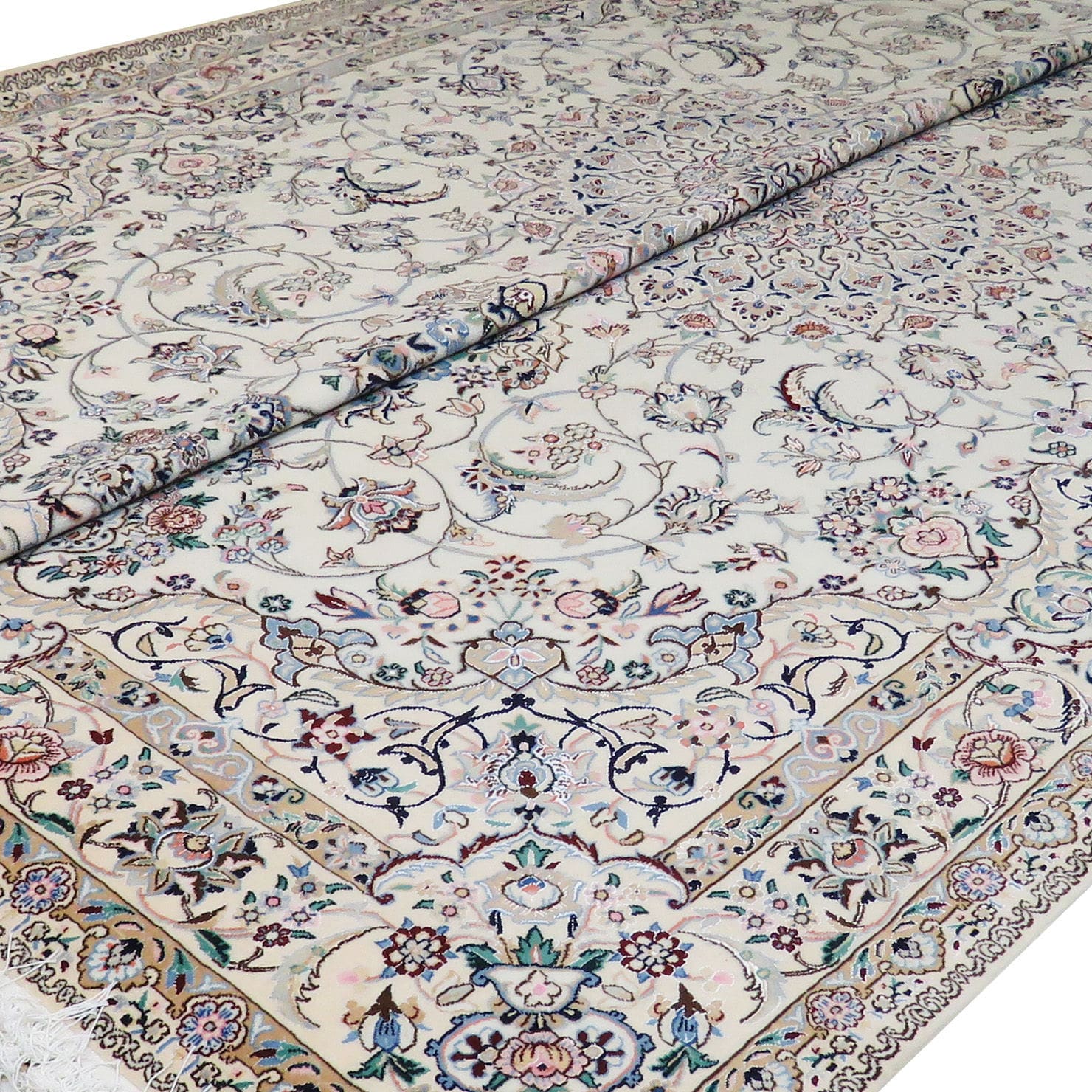 Handgeknüpfter Nain Perserteppich 315 × 205 cm