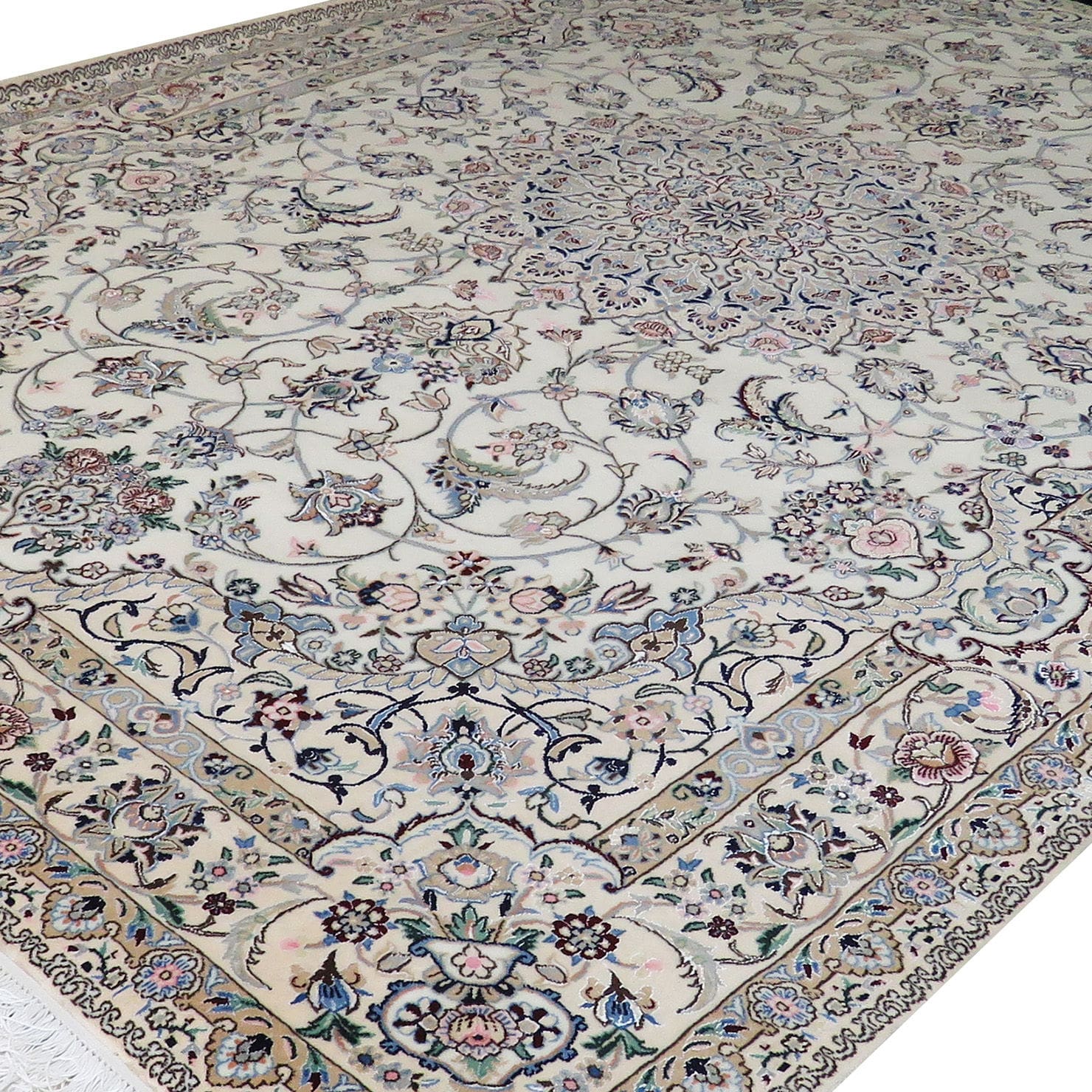 Handgeknüpfter Nain Perserteppich 315 × 205 cm
