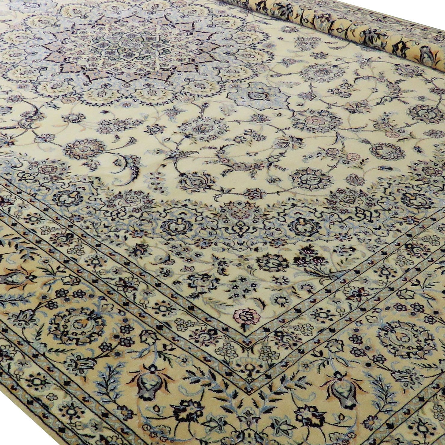 Handgeknüpfter Nain Perserteppich, 255 × 355 cm