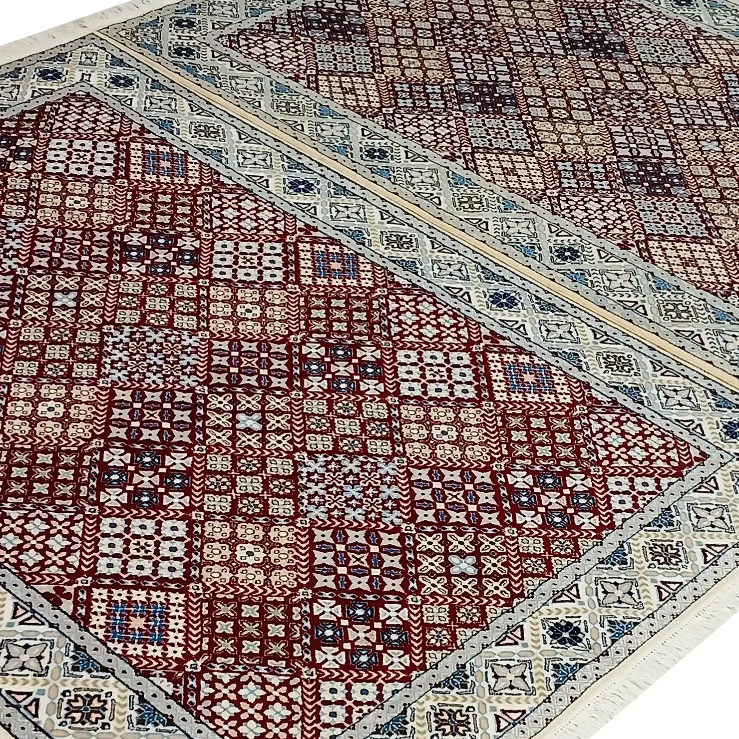Handgeknüpfter Nain Perserteppich, 129 × 195 cm, Wolle