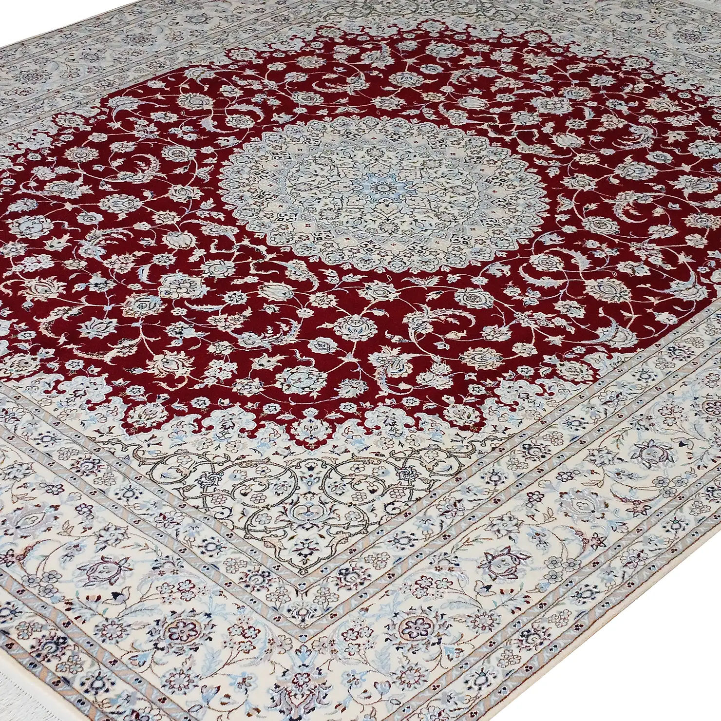 Handgeknüpfter Nain Perserteppich, 250 × 300 cm, Wolle