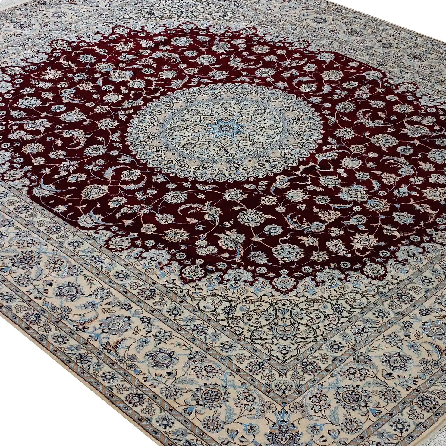 Handgeknüpfter Nain Perserteppich, 250 × 300 cm, Wolle