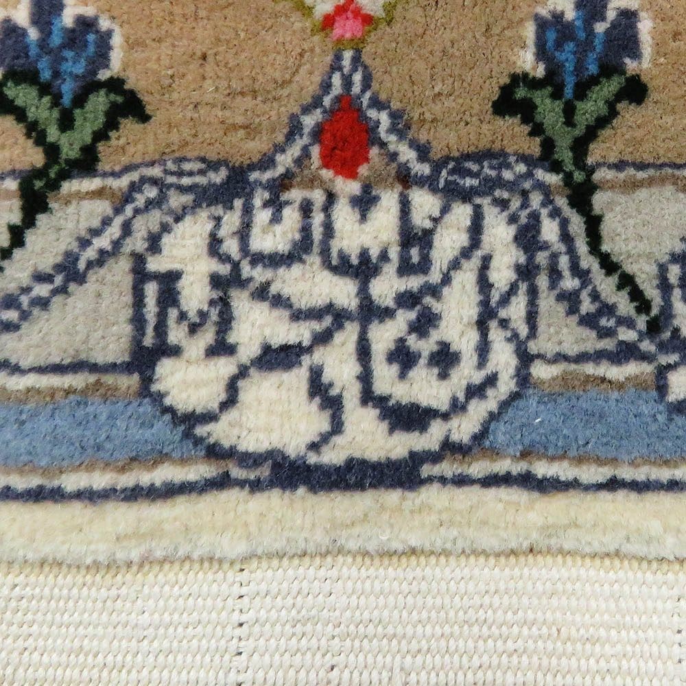 Kashan Perserteppich aus Iran, 140 × 240 cm