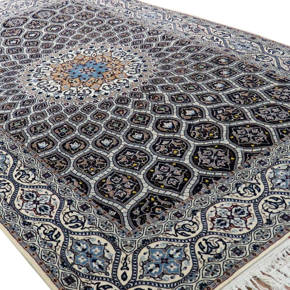 Handgeknüpfter Nain Perserteppich, 160 × 250 cm, Wolle