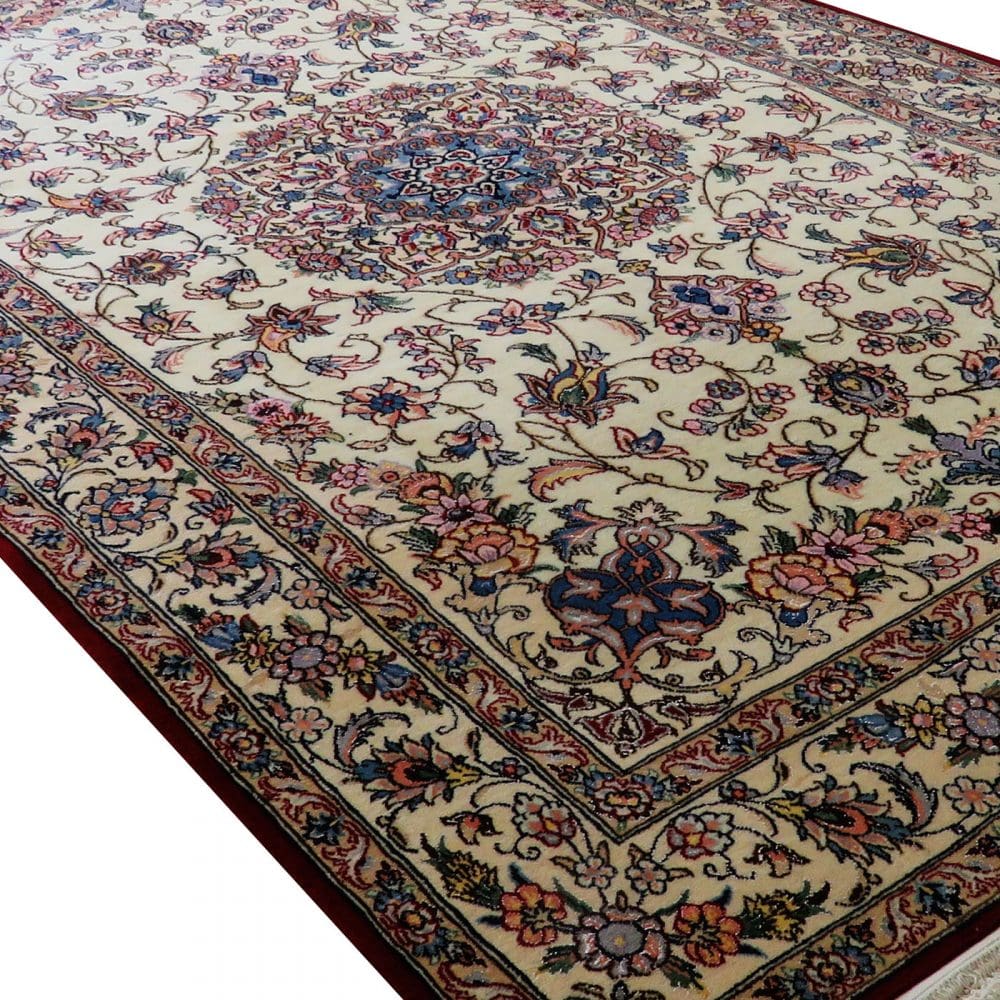 Nain Perserteppich 155 × 250 cm aus Wolle & Seide, handgeknüpft