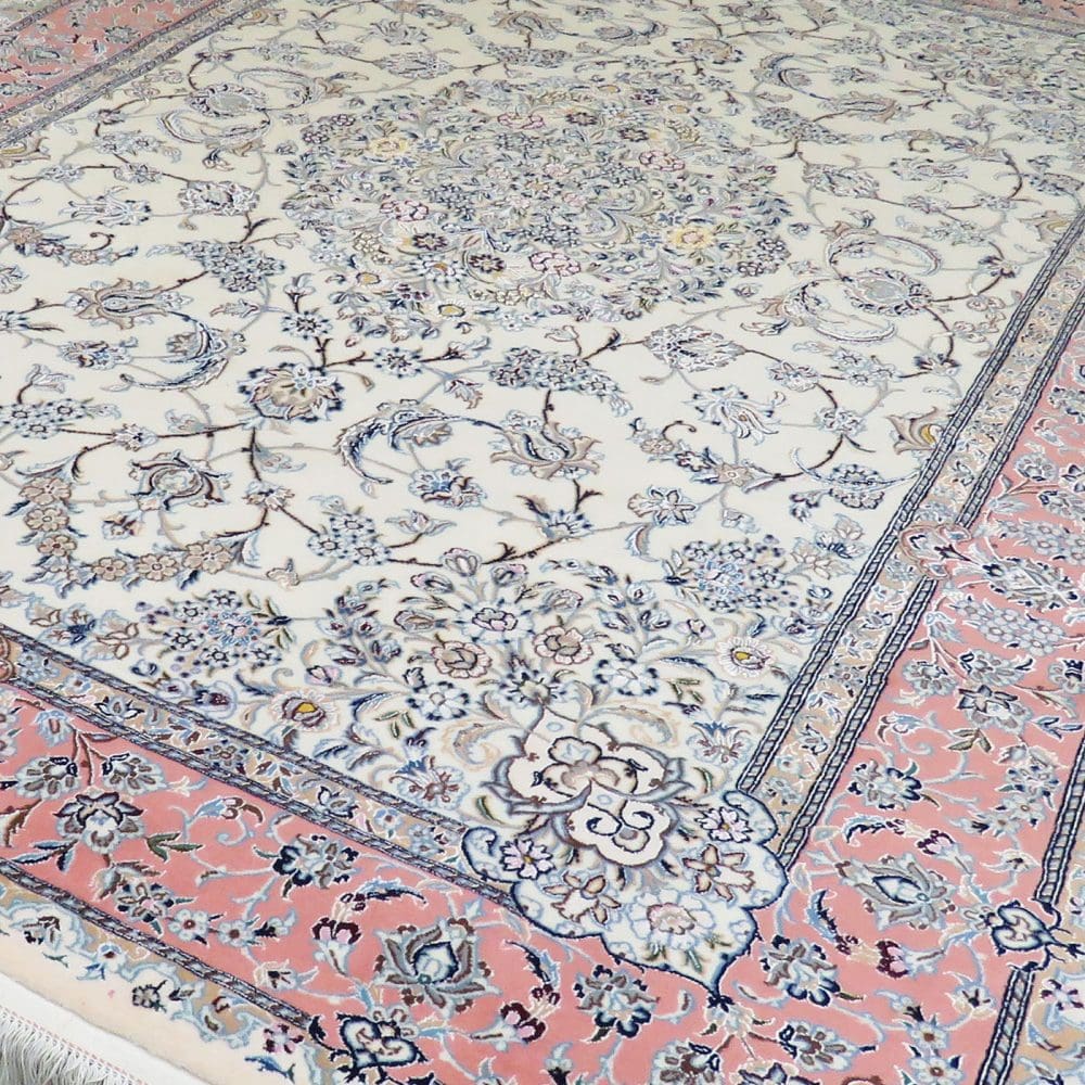 Handgeknüpfter Nain Perserteppich 305 × 200 cm