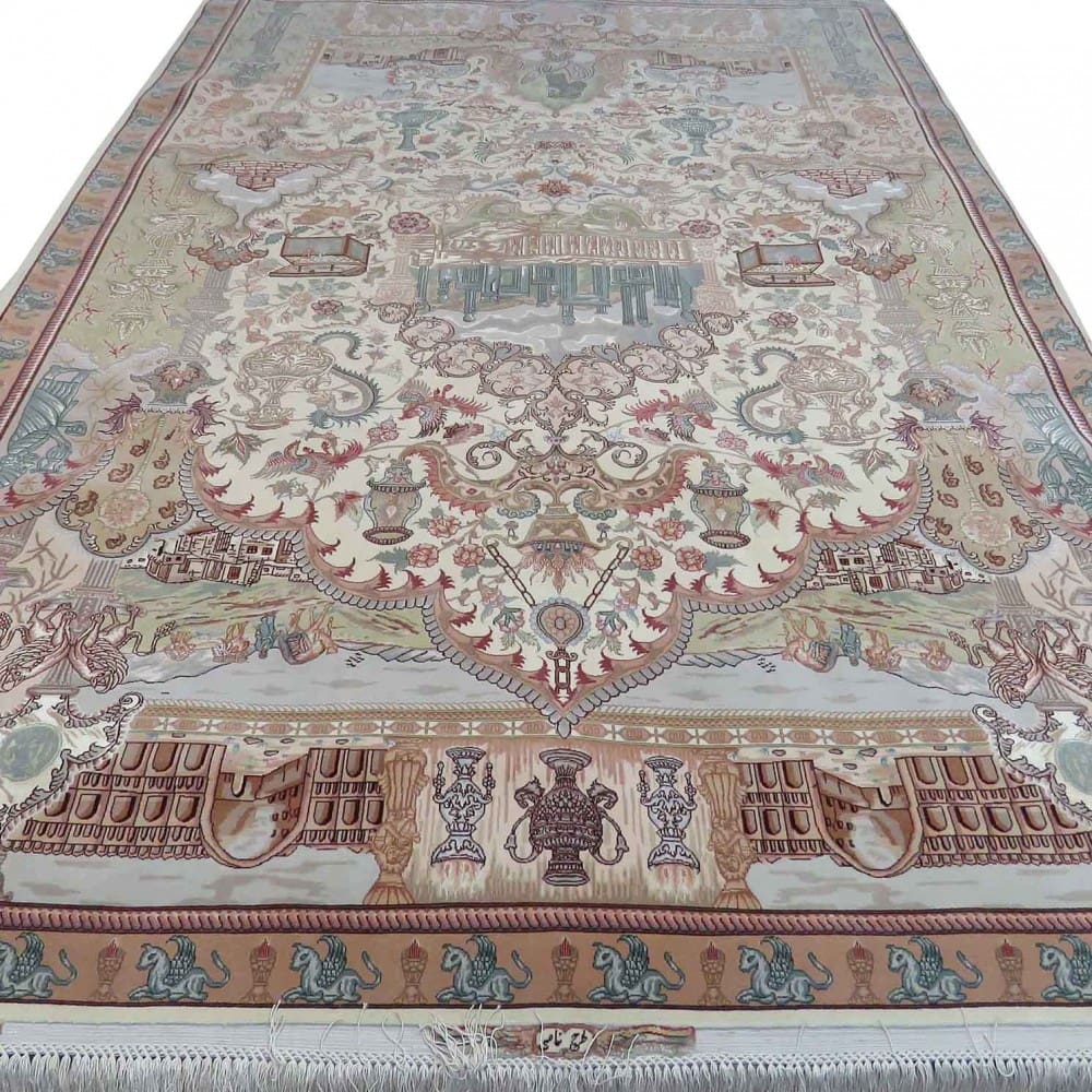 perserteppich-tabriz-303-x-201-cm-seide-wolle-handgeknupft-1 Handgeknüpfter Täbriz Perserteppich, 303 × 201 cm, Seide