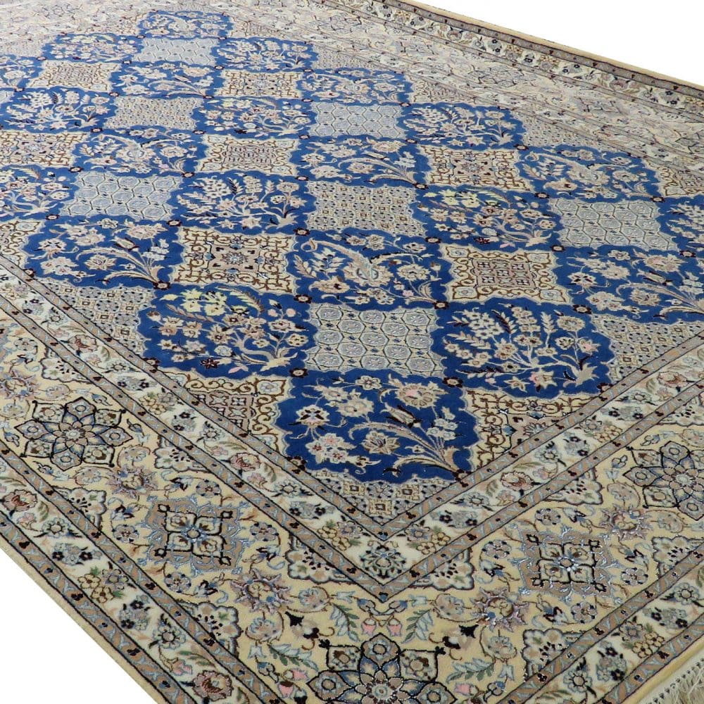 Handgeknüpfter Nain Perserteppich, 210 × 300 cm, Wolle