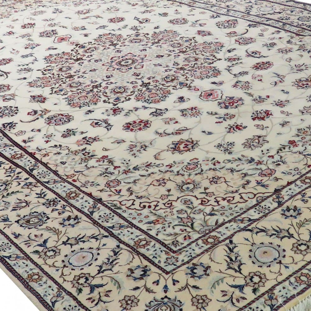 Nain Perserteppich 308 × 203 cm aus Wolle, handgeknüpft