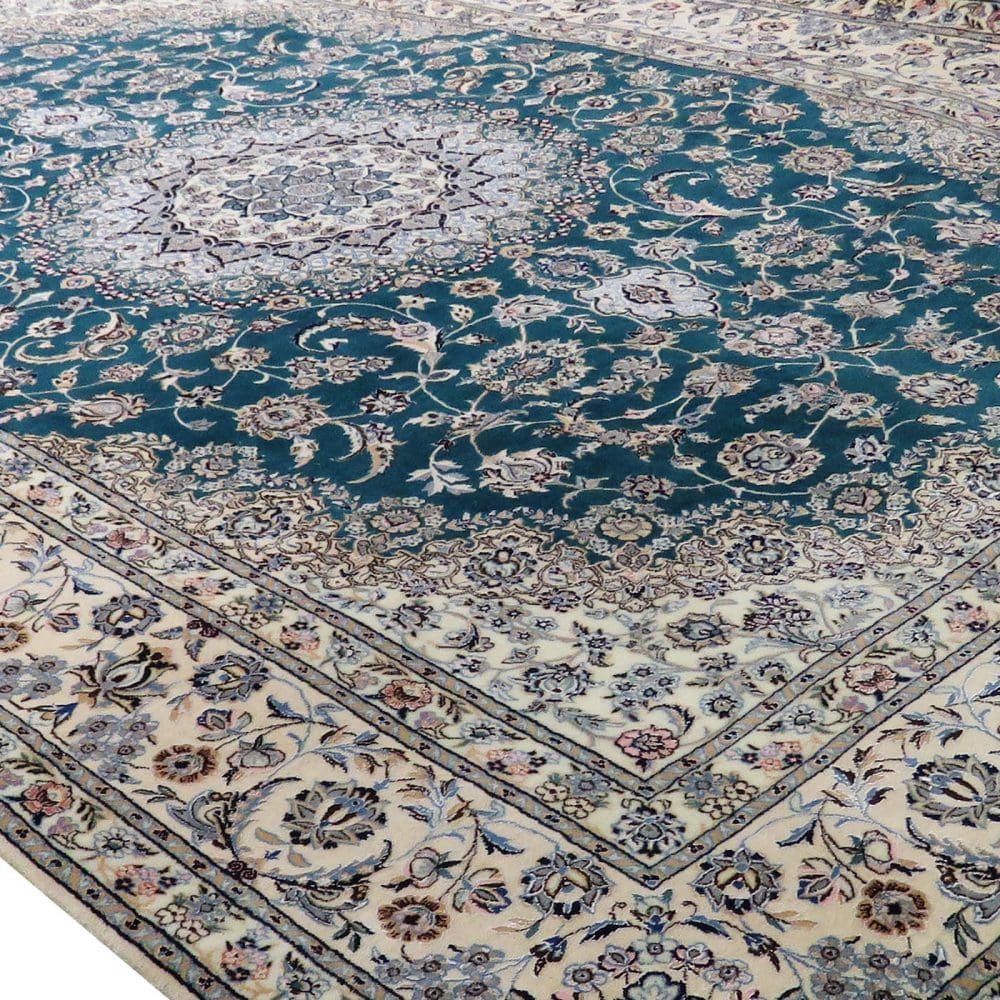 Handgeknüpfter Nain Perserteppich, 210 × 310 cm, Wolle