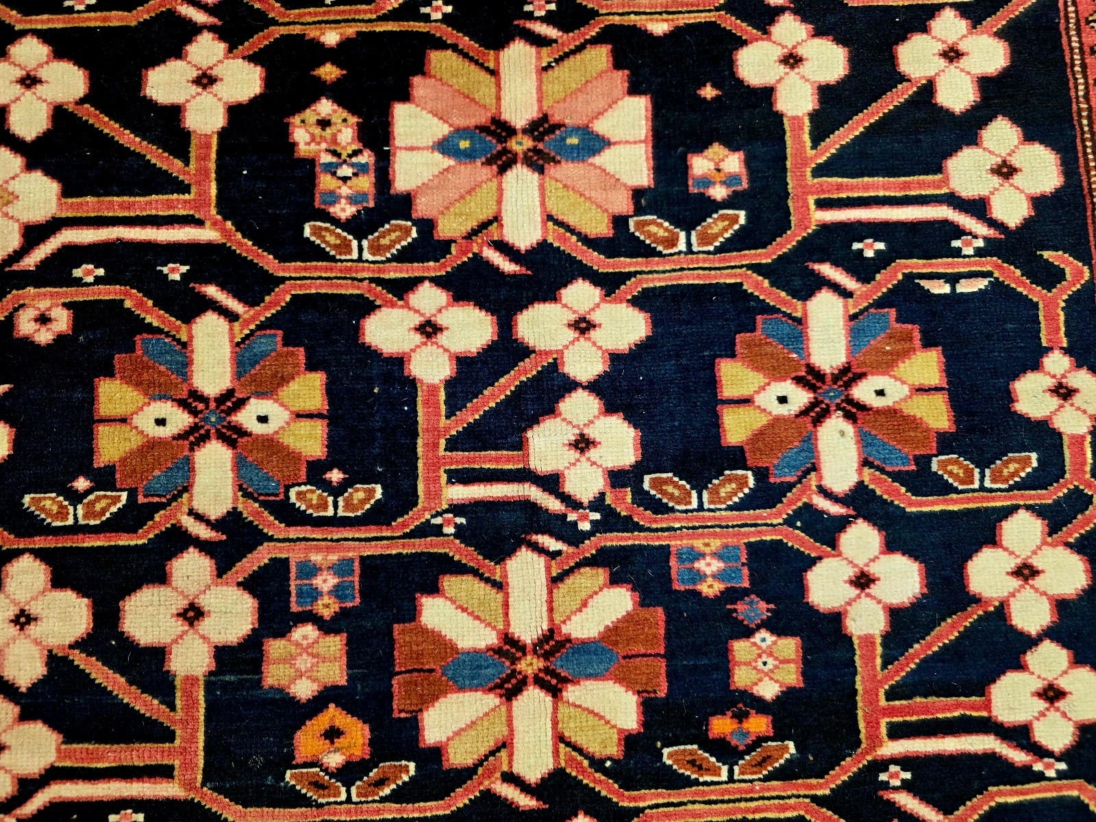 Kazak Orientteppich aus Russland, 168 × 130 cm