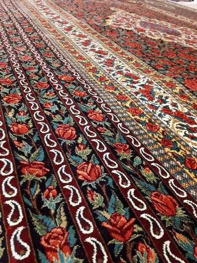 400×300 cm ORIGINAL Rahmani „Rose Signature – Icon der Kollektion“ | 12 m² | 70 Raj | 14377000 Knoten | Meisterwerk – Seide auf Seide | Extrem hohe Arbeitsstunden über Jahre H1