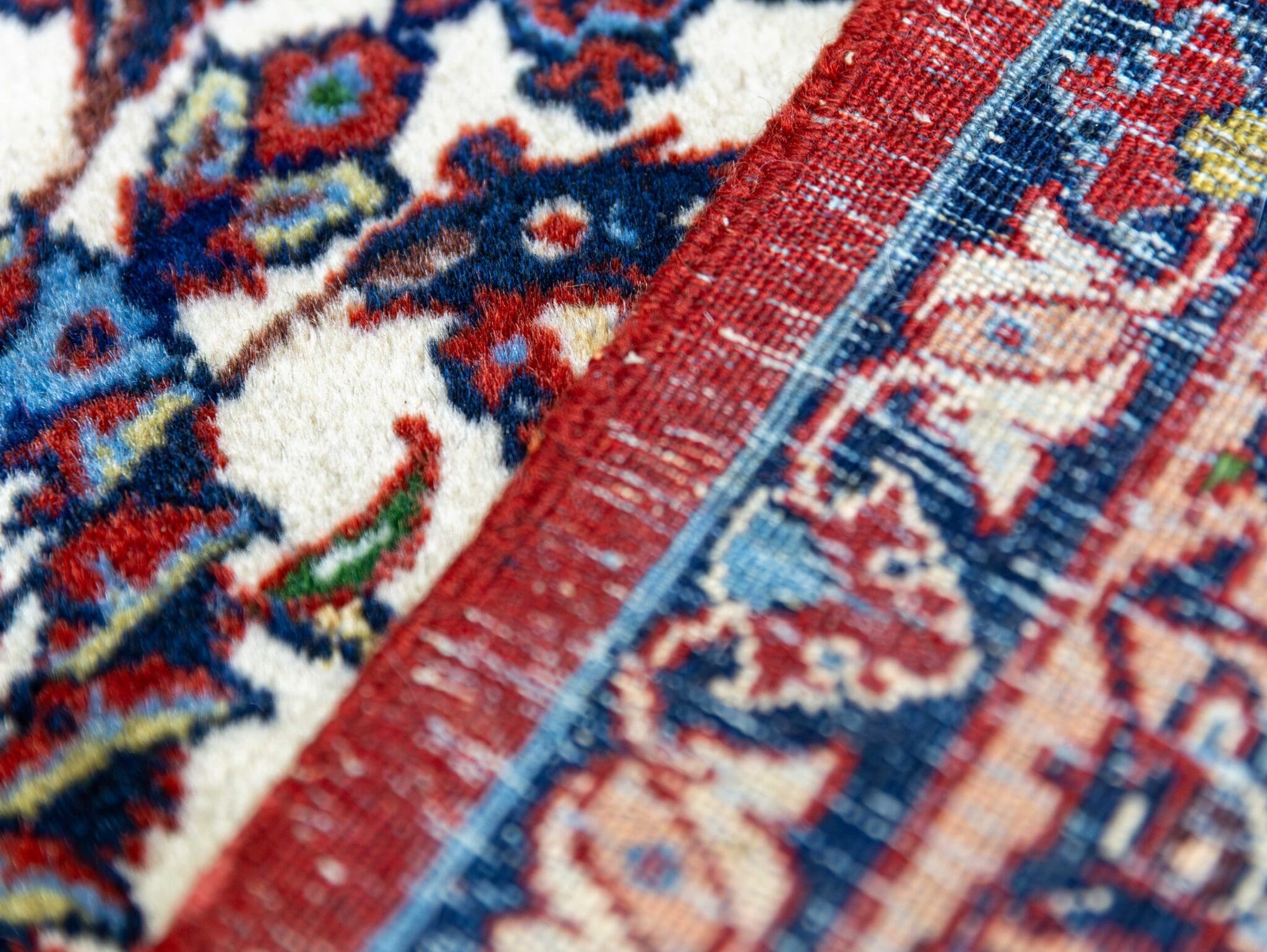 Handgeknüpfter Isfahan Perserteppich, 311 × 223 cm, Wolle