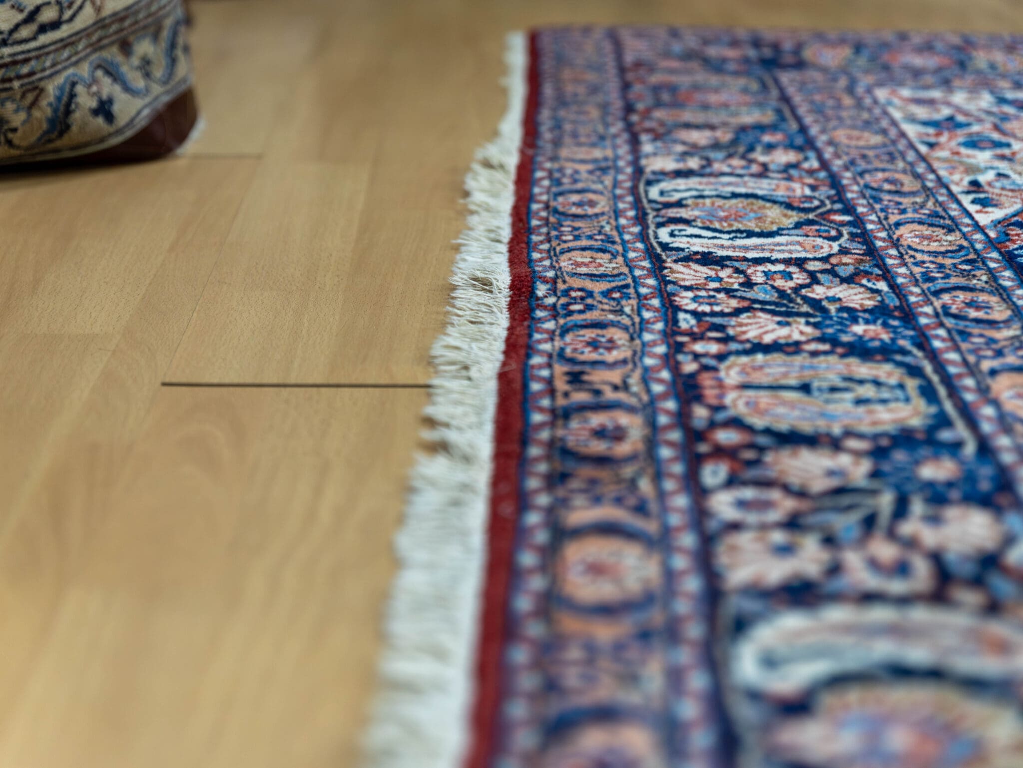 Mashhad Perserteppich aus Iran, 296 × 203 cm