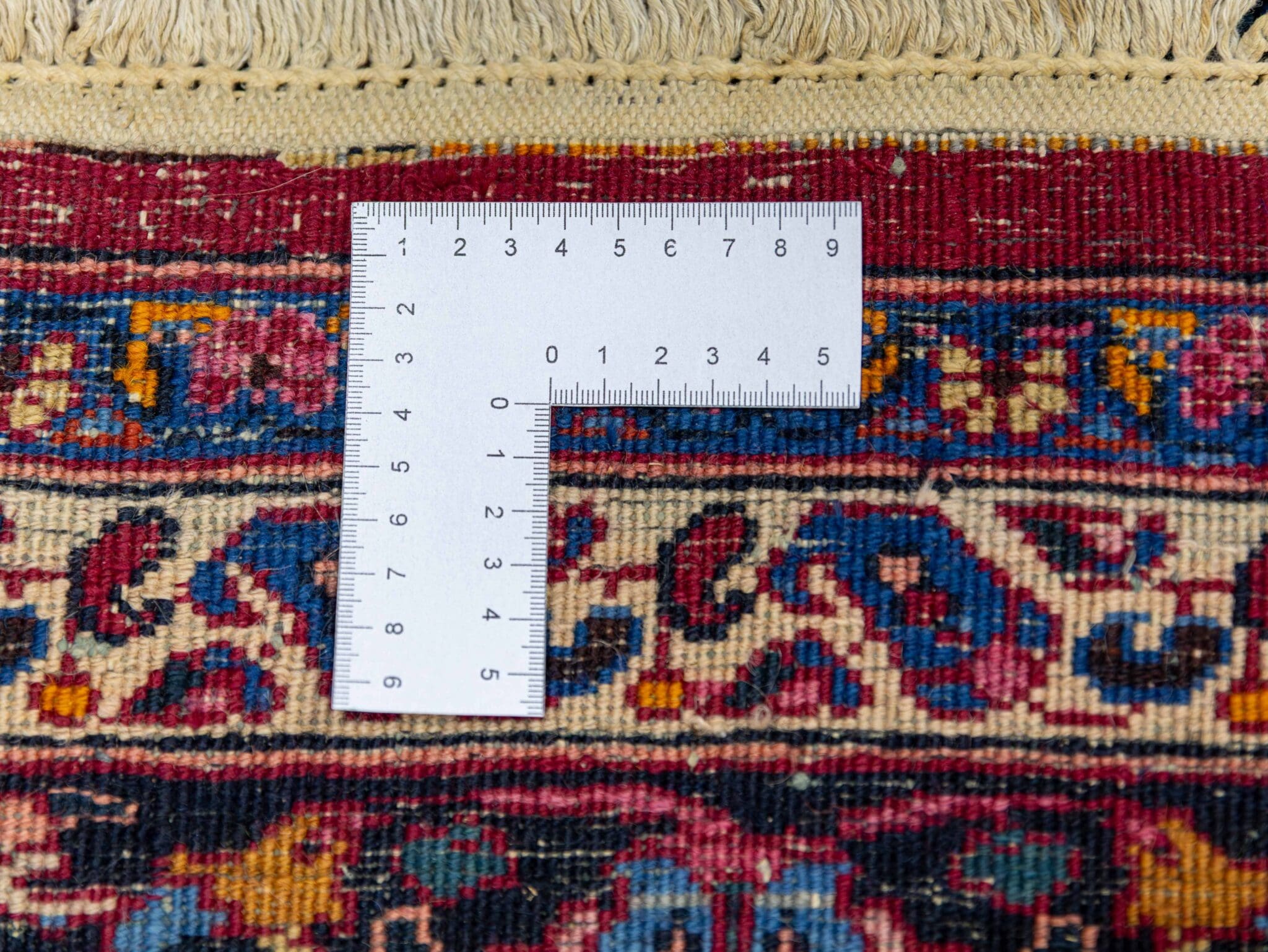 Handgeknüpfter Mashhad Perserteppich, 283 × 200 cm, Wolle