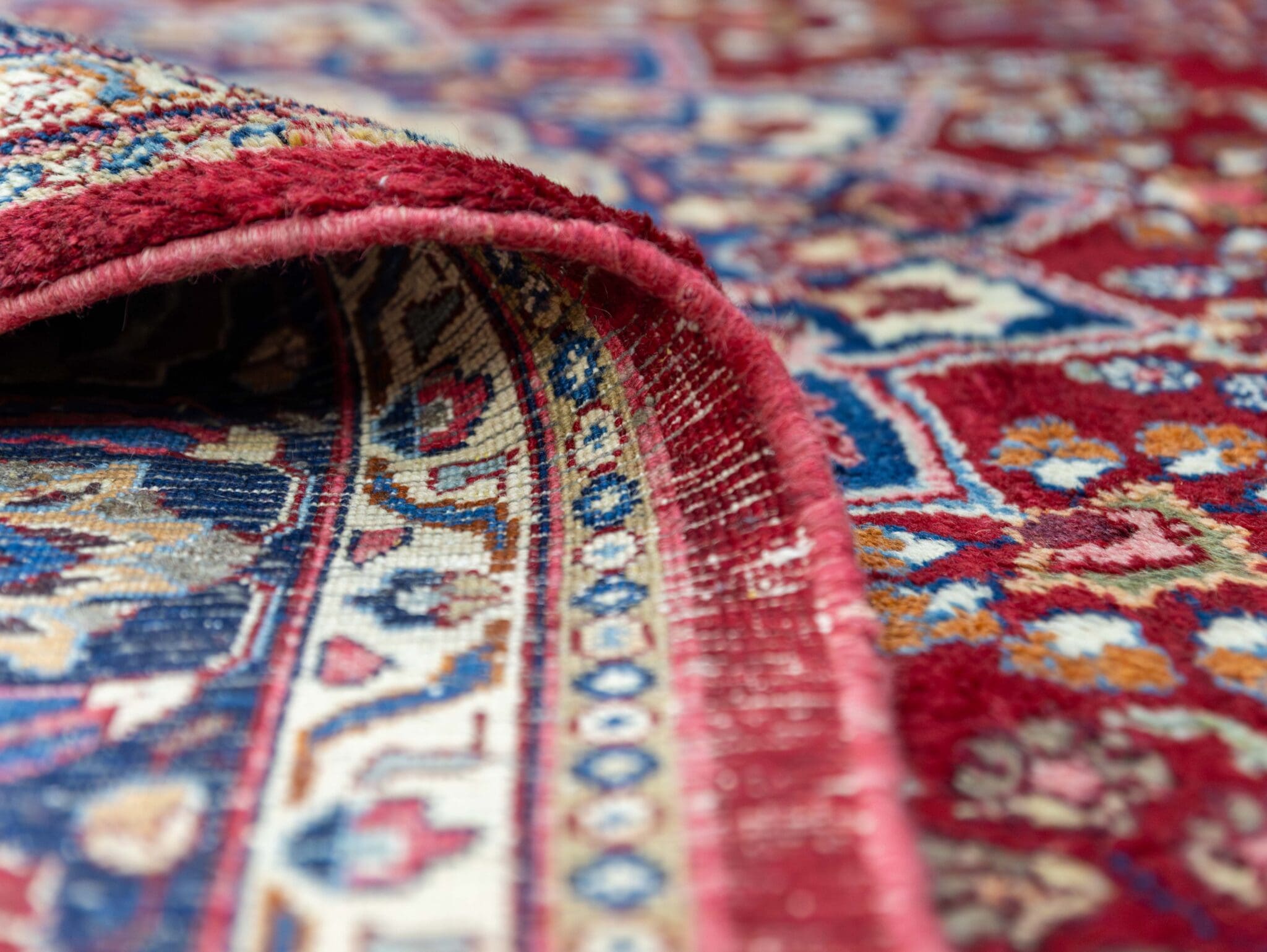 Mashhad Perserteppich aus Iran, 315 × 204 cm