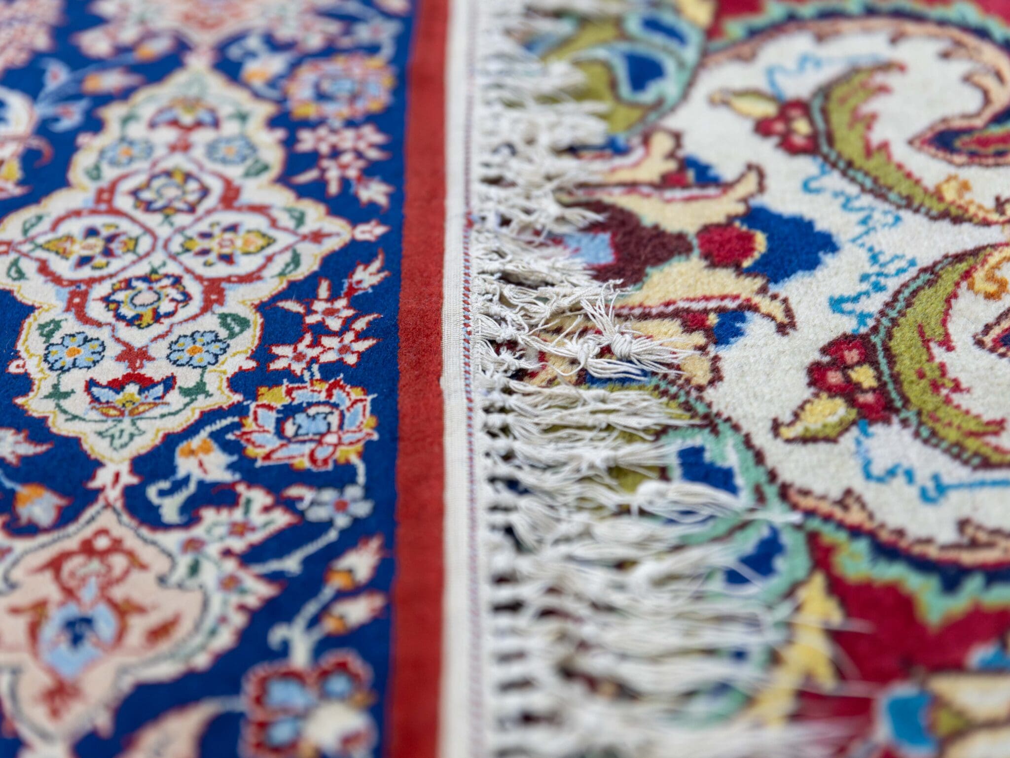 Handgeknüpfter Isfahan Perserteppich 156 × 102 cm