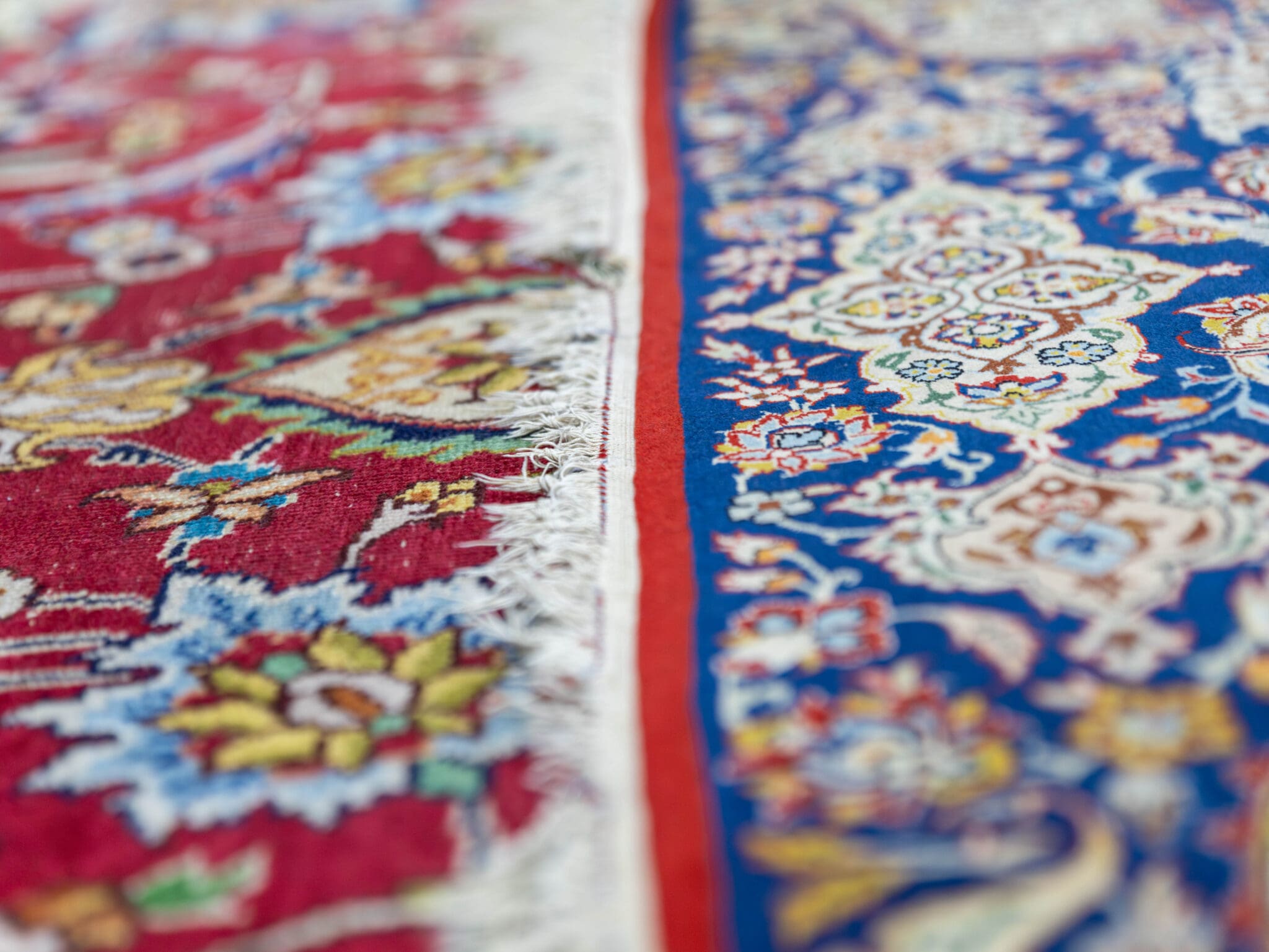 Handgeknüpfter Isfahan Perserteppich 156 × 102 cm