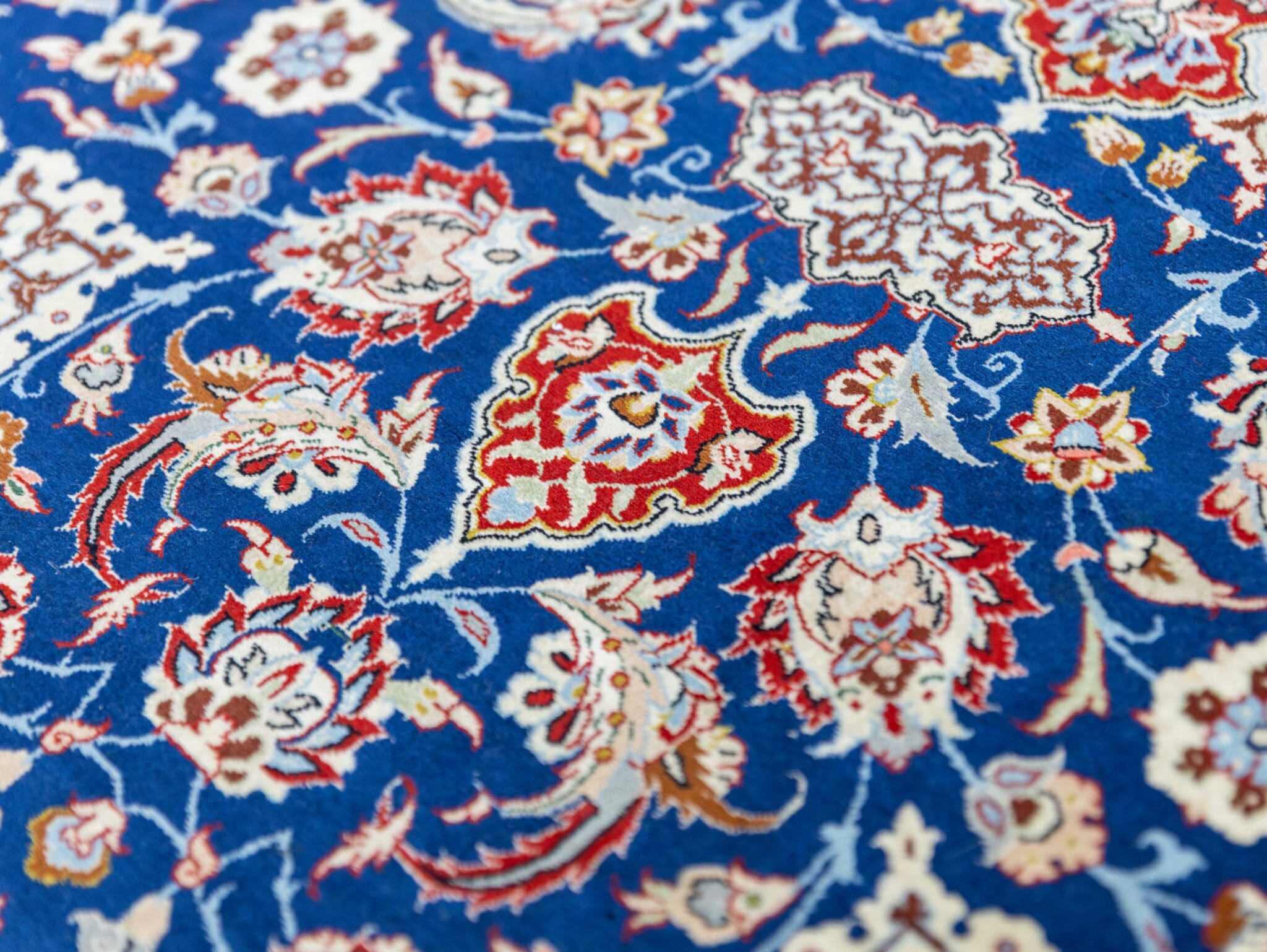 Handgeknüpfter Isfahan Perserteppich 156 × 102 cm