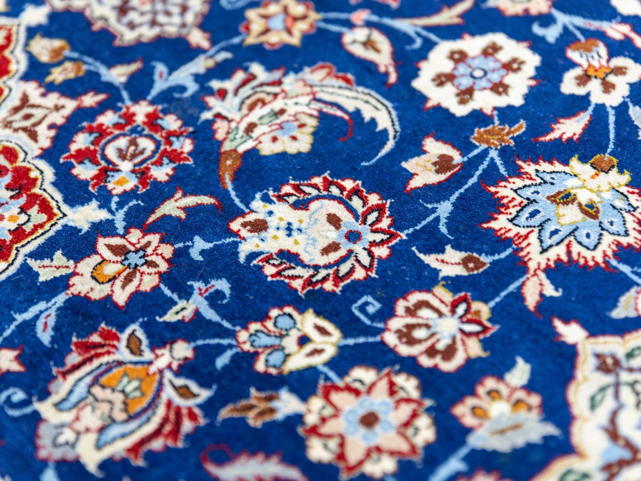 Handgeknüpfter Isfahan Perserteppich 156 × 102 cm