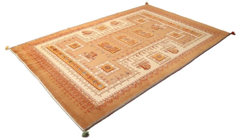 Handgeknüpfter Isfahan Perserteppich 208 × 316 cm
