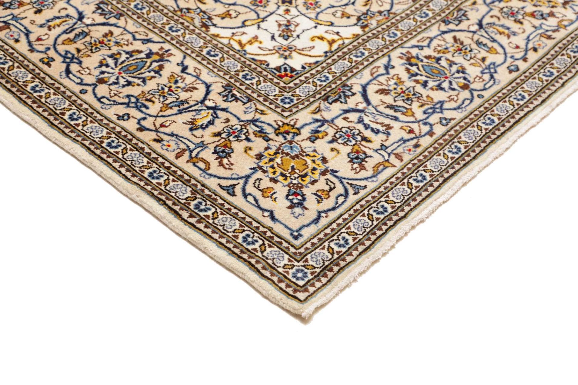 Handgeknüpfter Kashan Perserteppich 205 × 299 cm