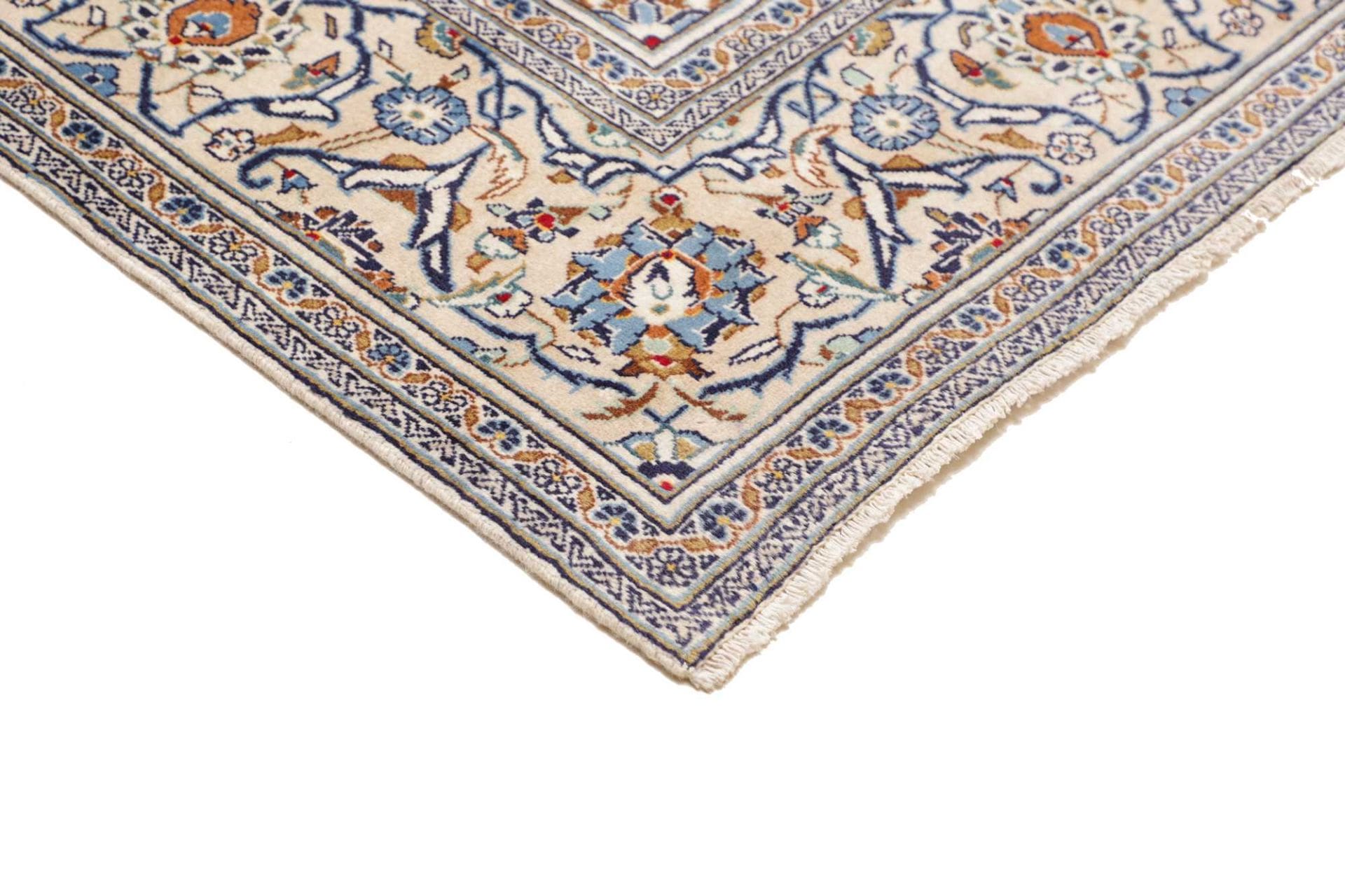 Kashan Perserteppich aus Iran, 203 × 302 cm
