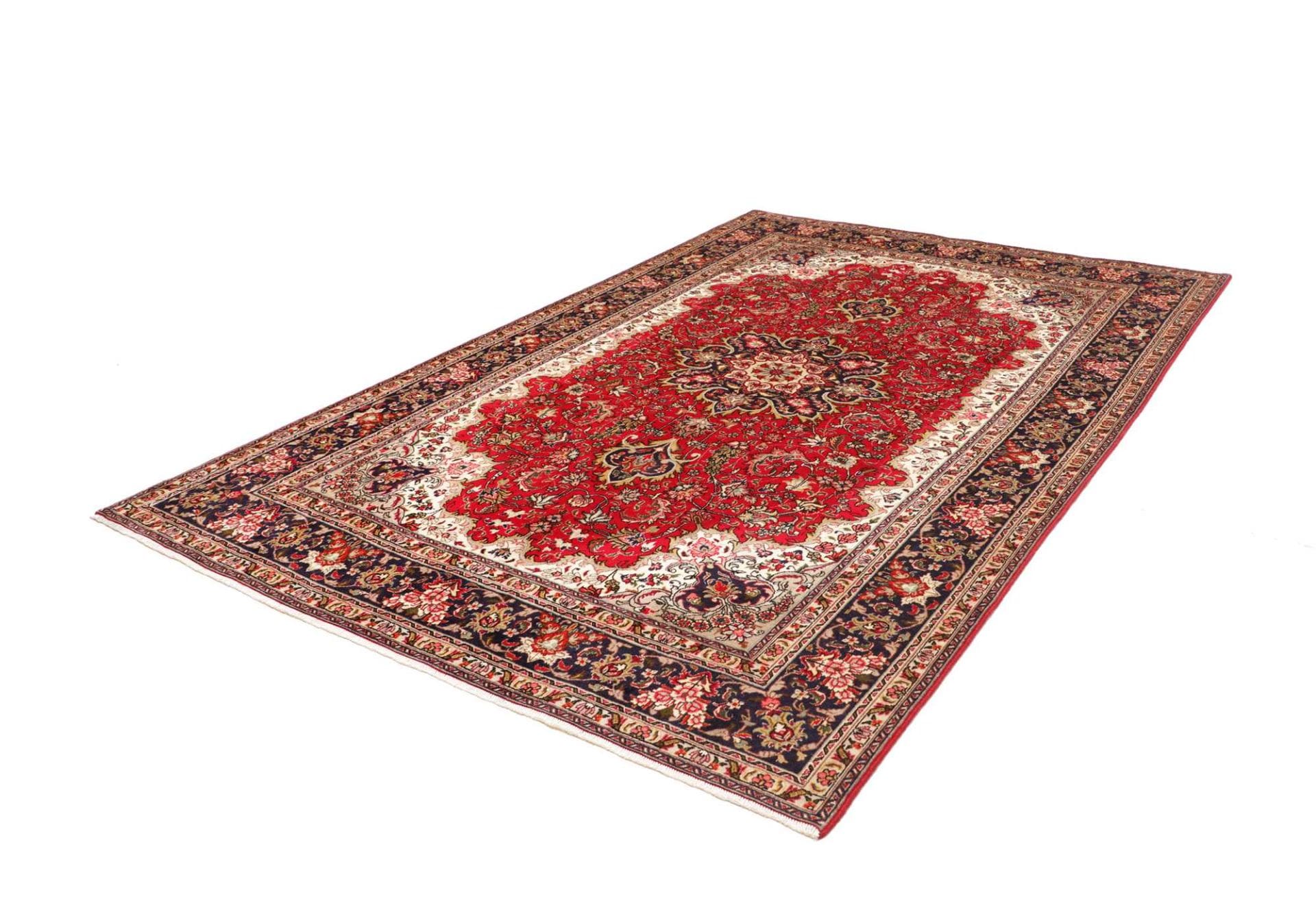 Handgeknüpfter Täbriz Perserteppich 201 × 299 cm