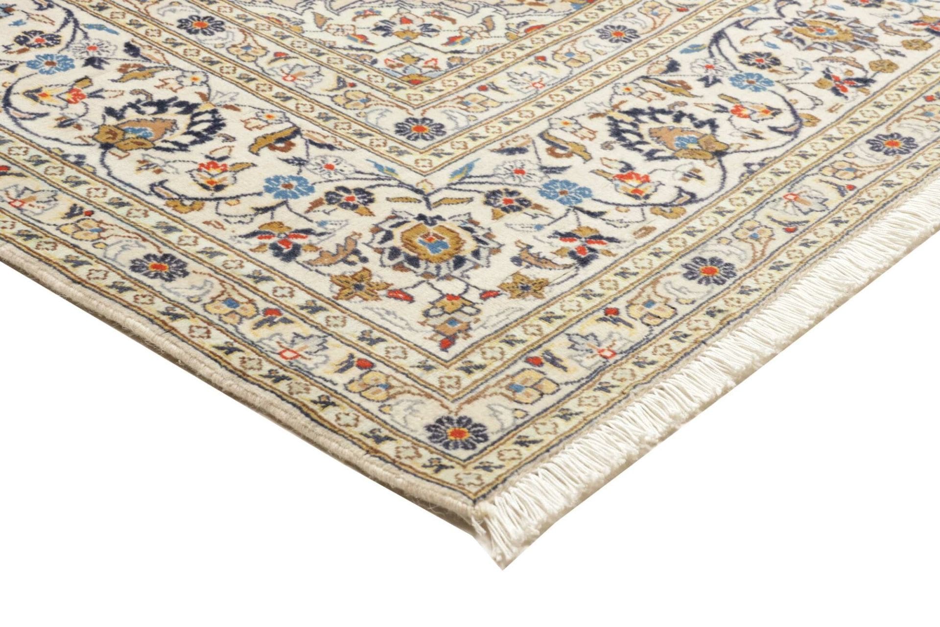 Kashan Perserteppich aus Iran, 199 × 302 cm