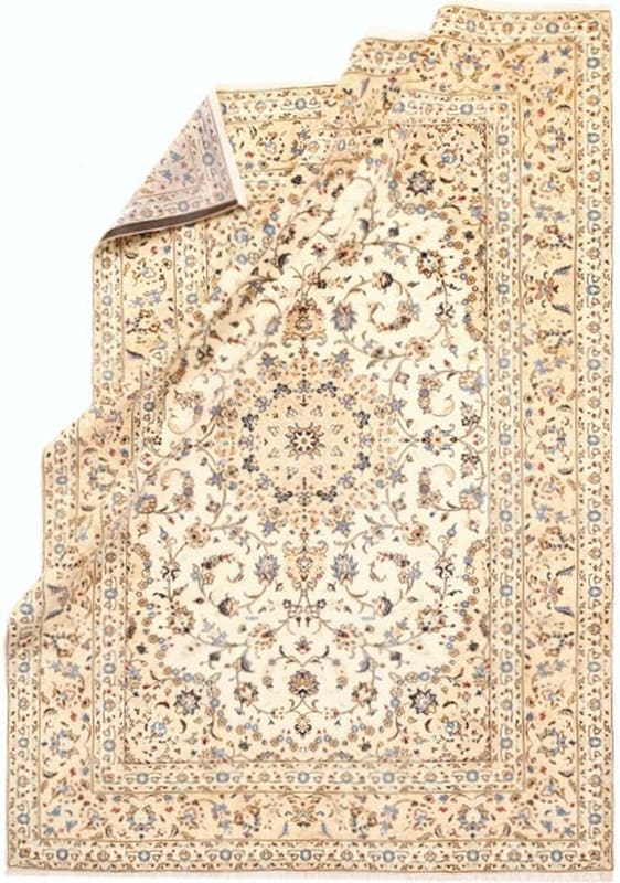 Handgeknüpfter Kashan Perserteppich, 345 × 245 cm, Wolle