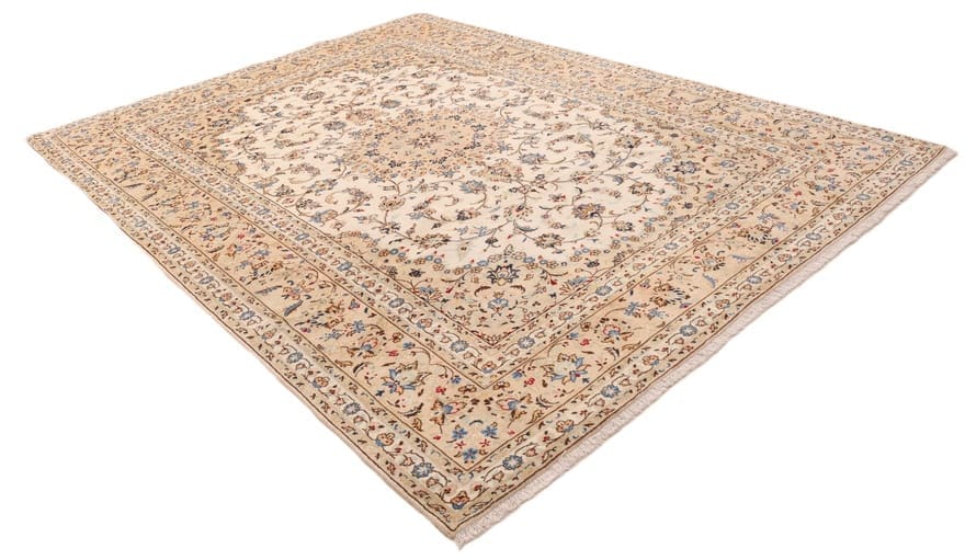 Handgeknüpfter Kashan Perserteppich, 345 × 245 cm, Wolle